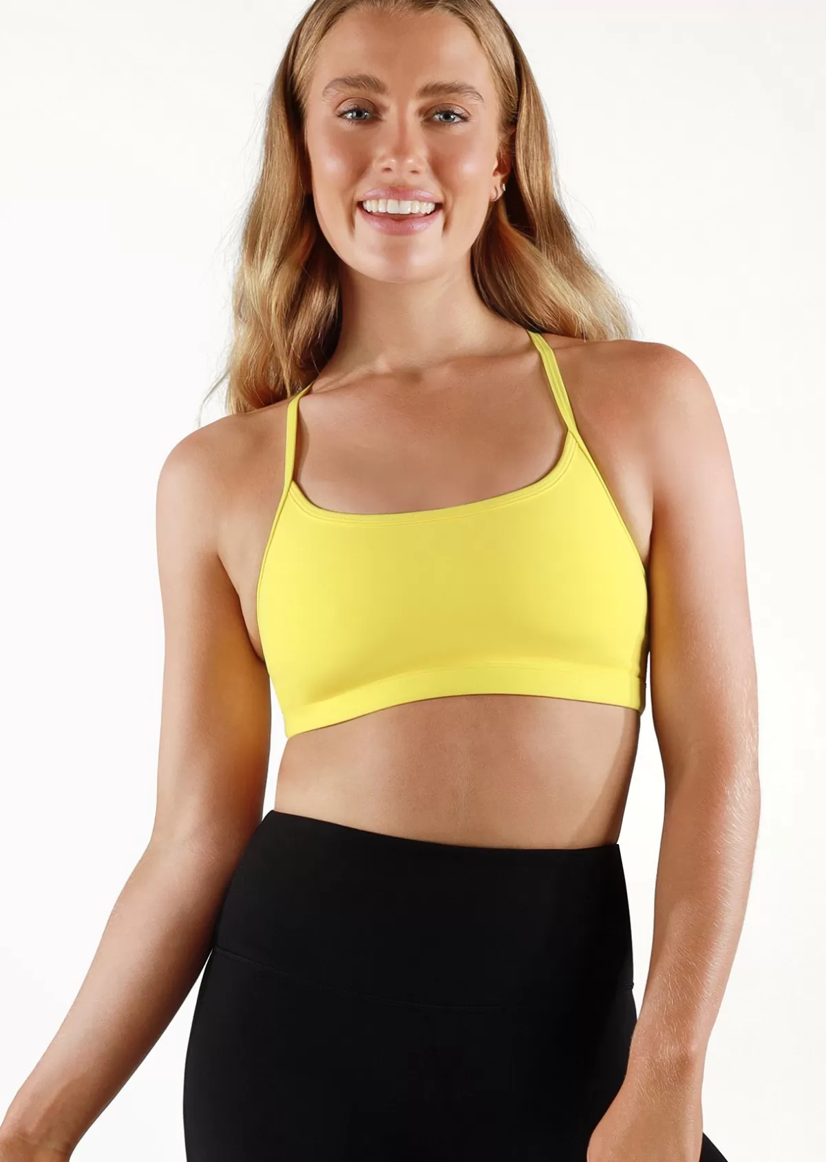 Lorna Jane Sports Bras*All Day Support Sports Bra VitalYellow