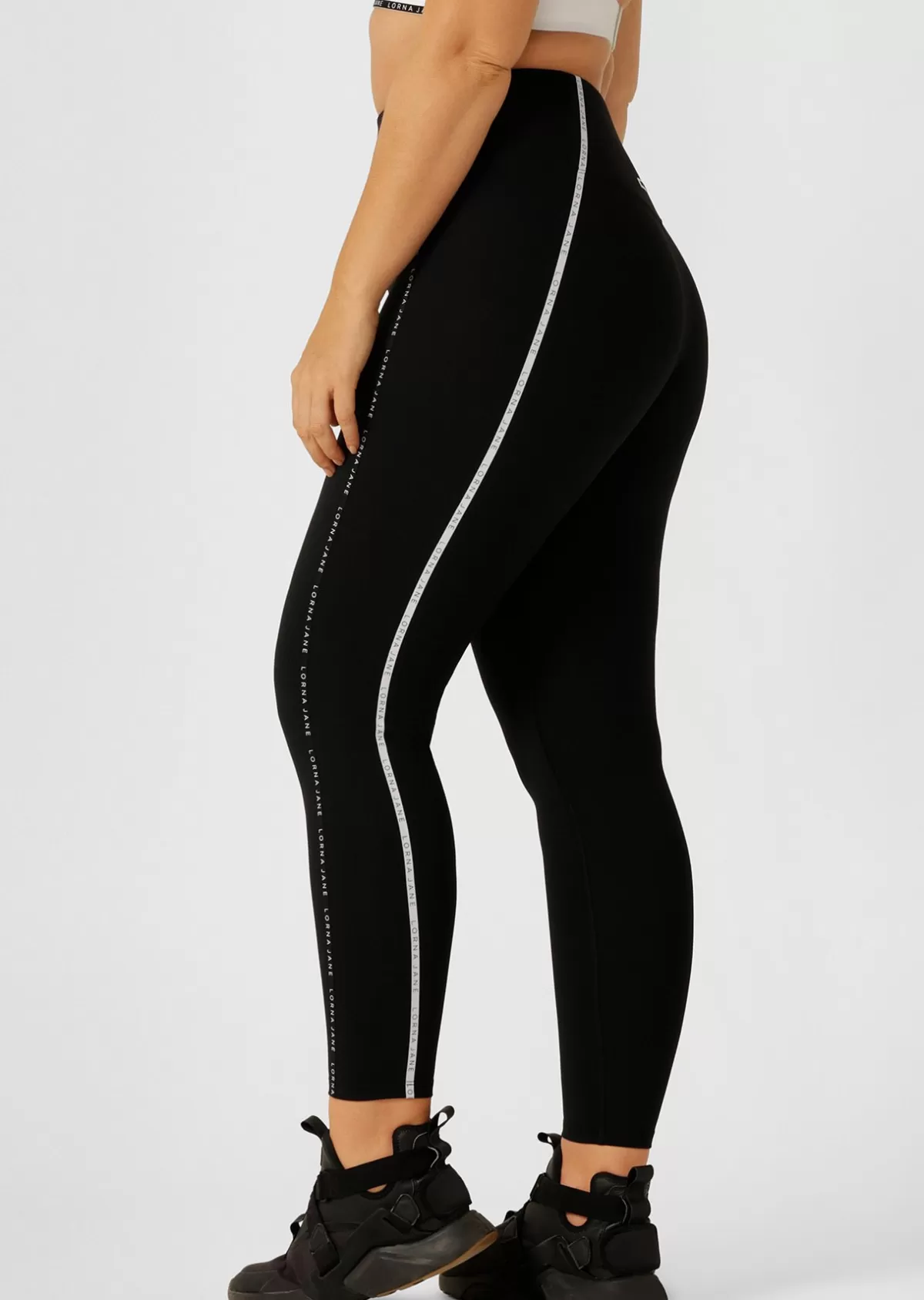 Lorna Jane Tights And Leggings | Thermal*All Elements Full Length Thermal Leggings Black