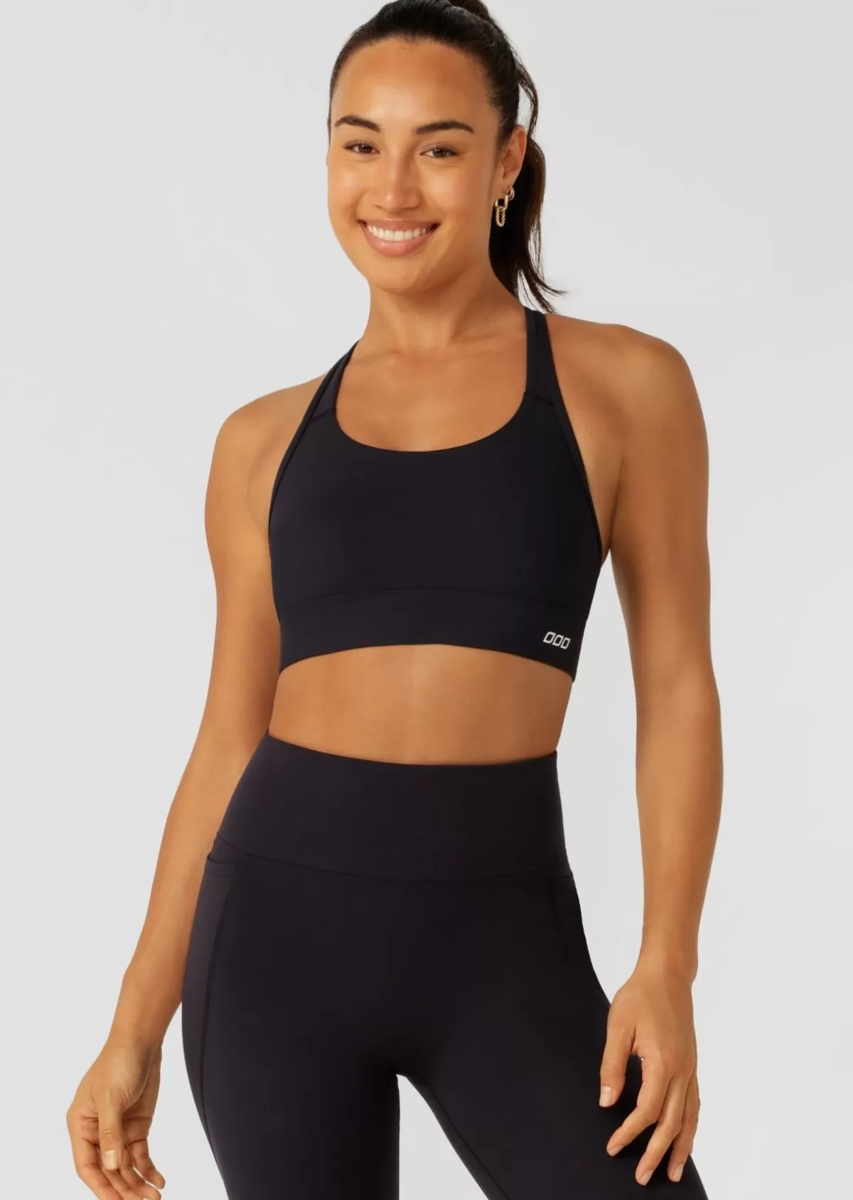 Lorna Jane Sports Bras*Amy Maximum Support Sports Bra MidnightBlue