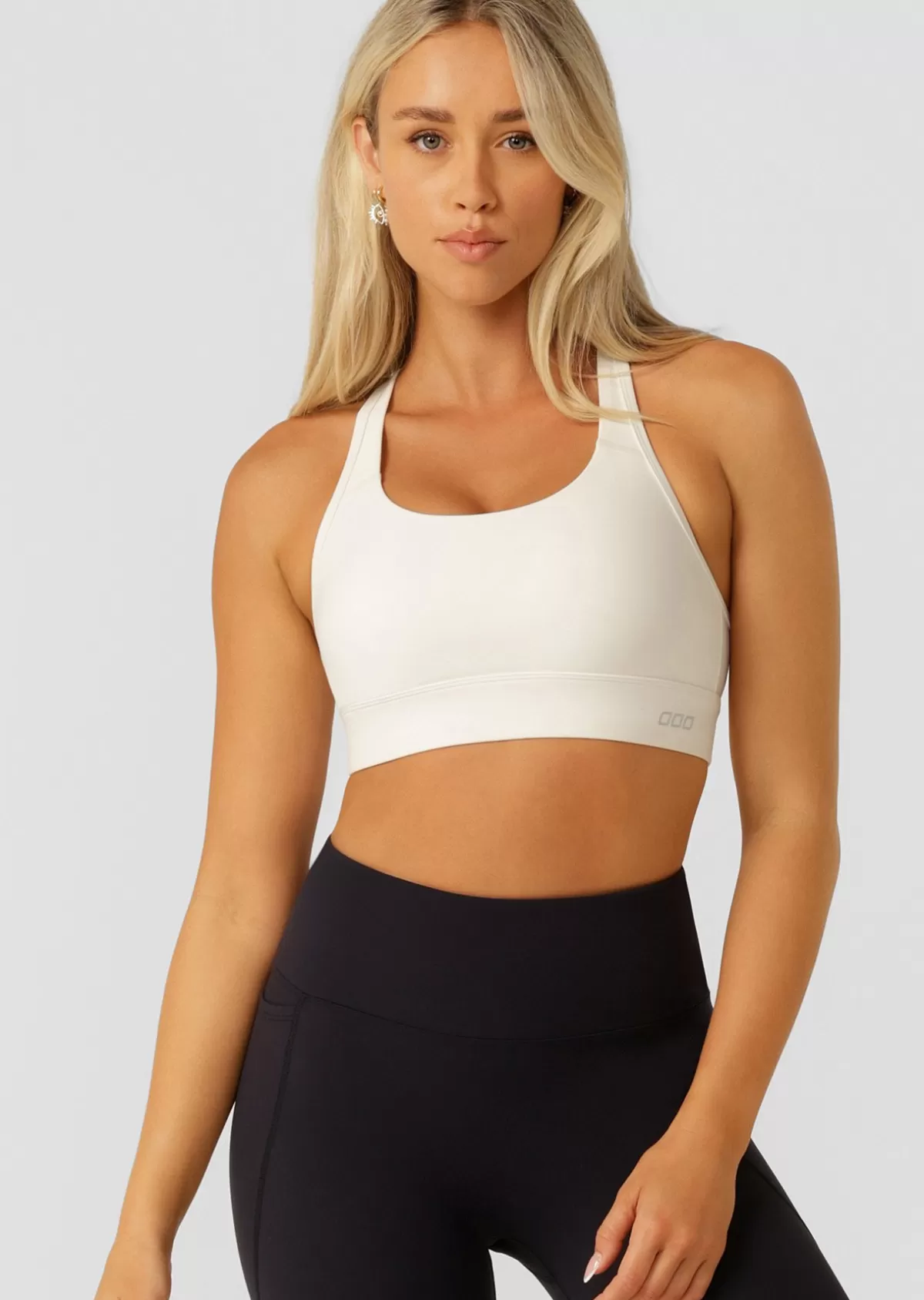 Lorna Jane Sports Bras*Amy Maximum Support Sports Bra Cream