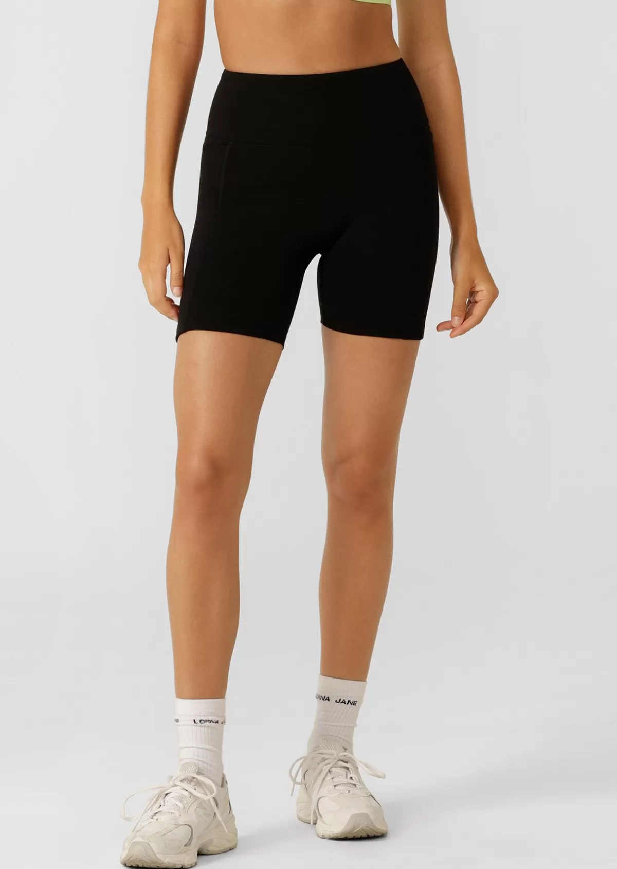 Lorna Jane Shorts | Bike Shorts*Amy No Ride Phone Pocket 14cm Bike Shorts RecycledBlack