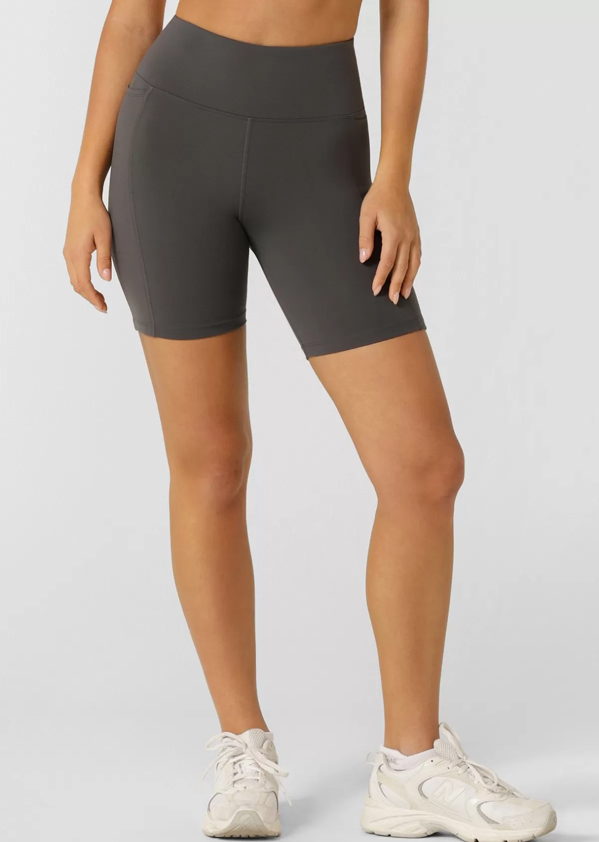 Lorna Jane Shorts | Bike Shorts*Amy Phone Pocket Tech Bike Short Titanium