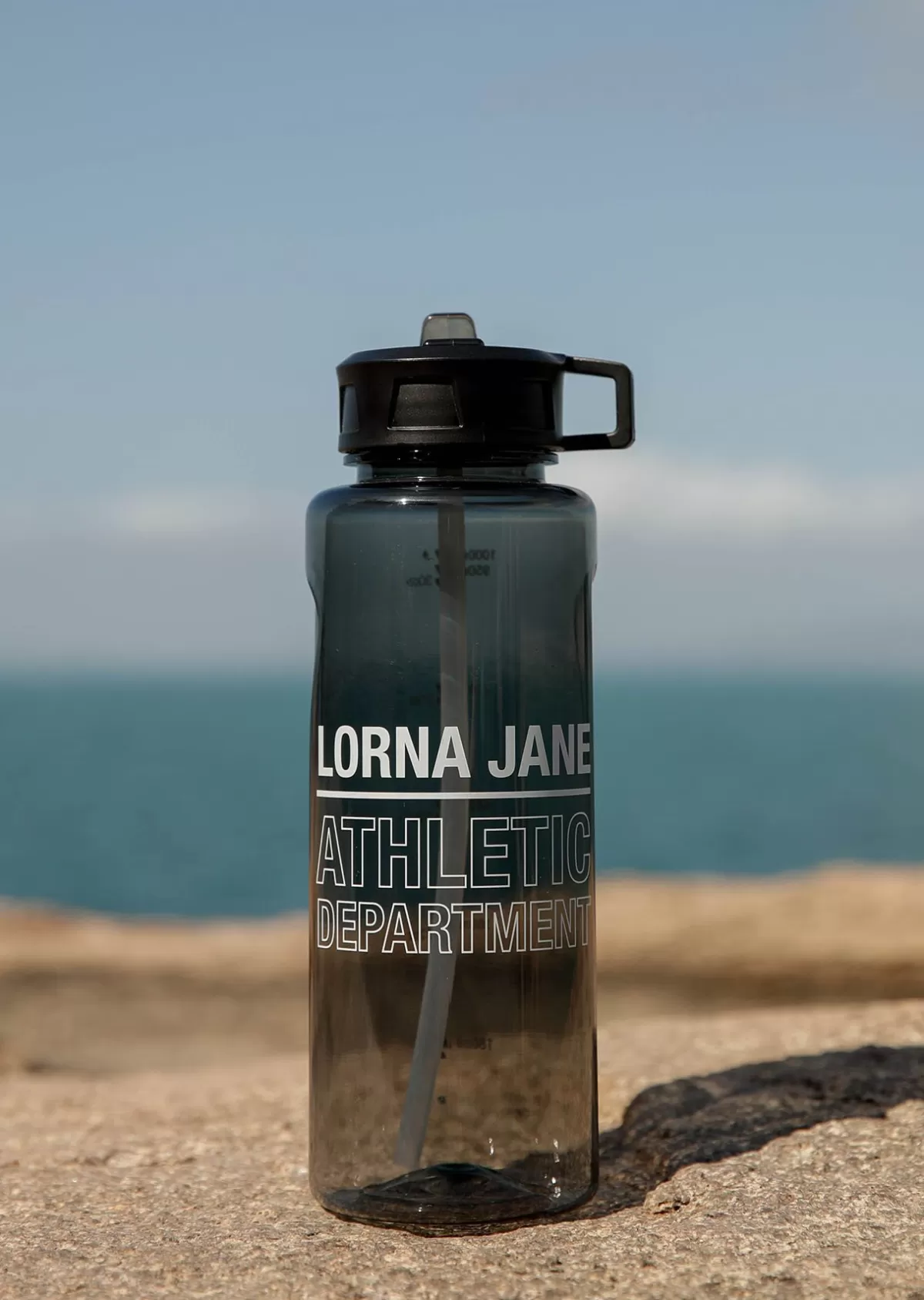 Lorna Jane Accessories*Athletic Dept Classic 1L Water Bottle Black