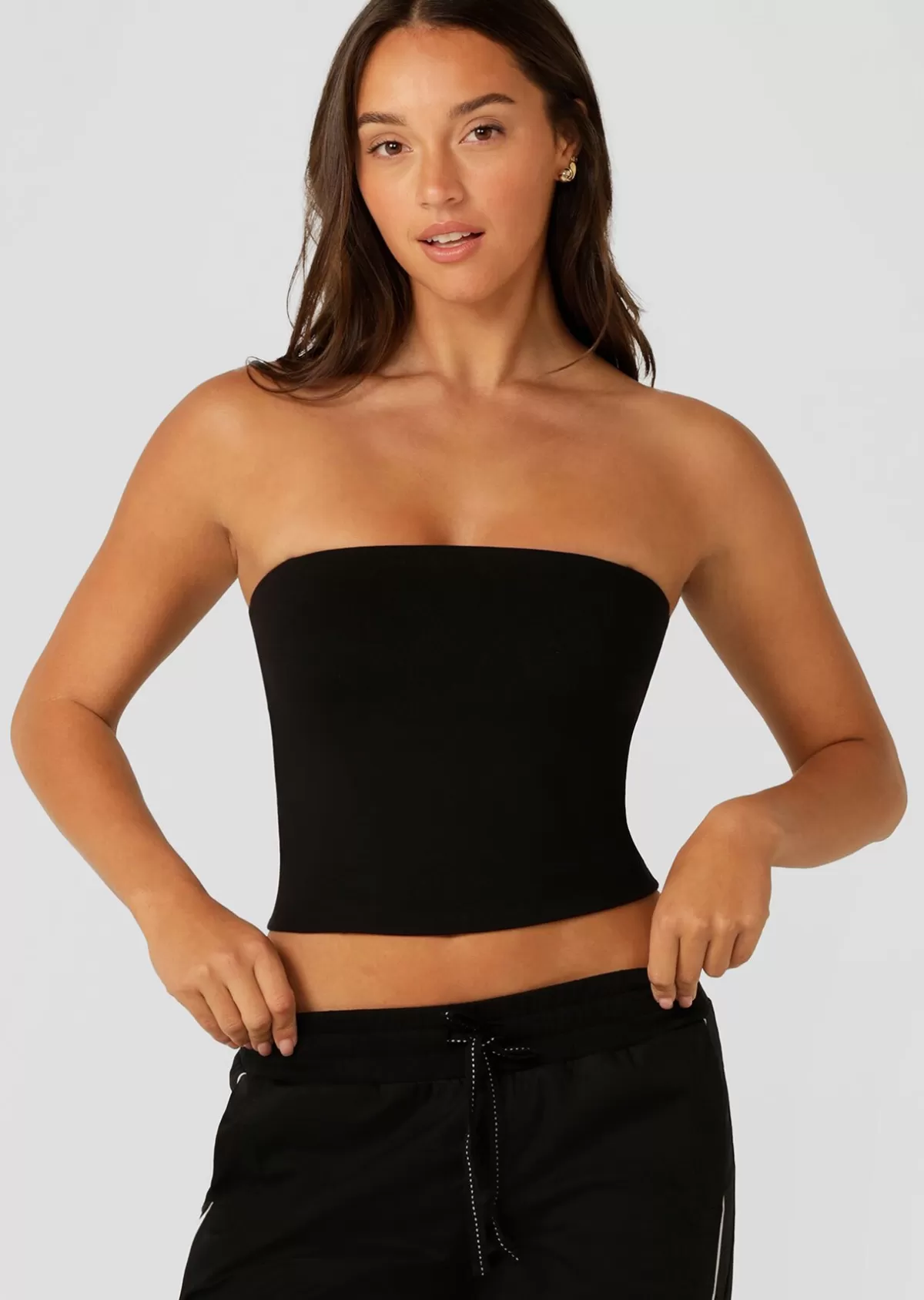 Lorna Jane Tanks | Bra Tank Combo*Bandeau Convertible Bra Combo Black