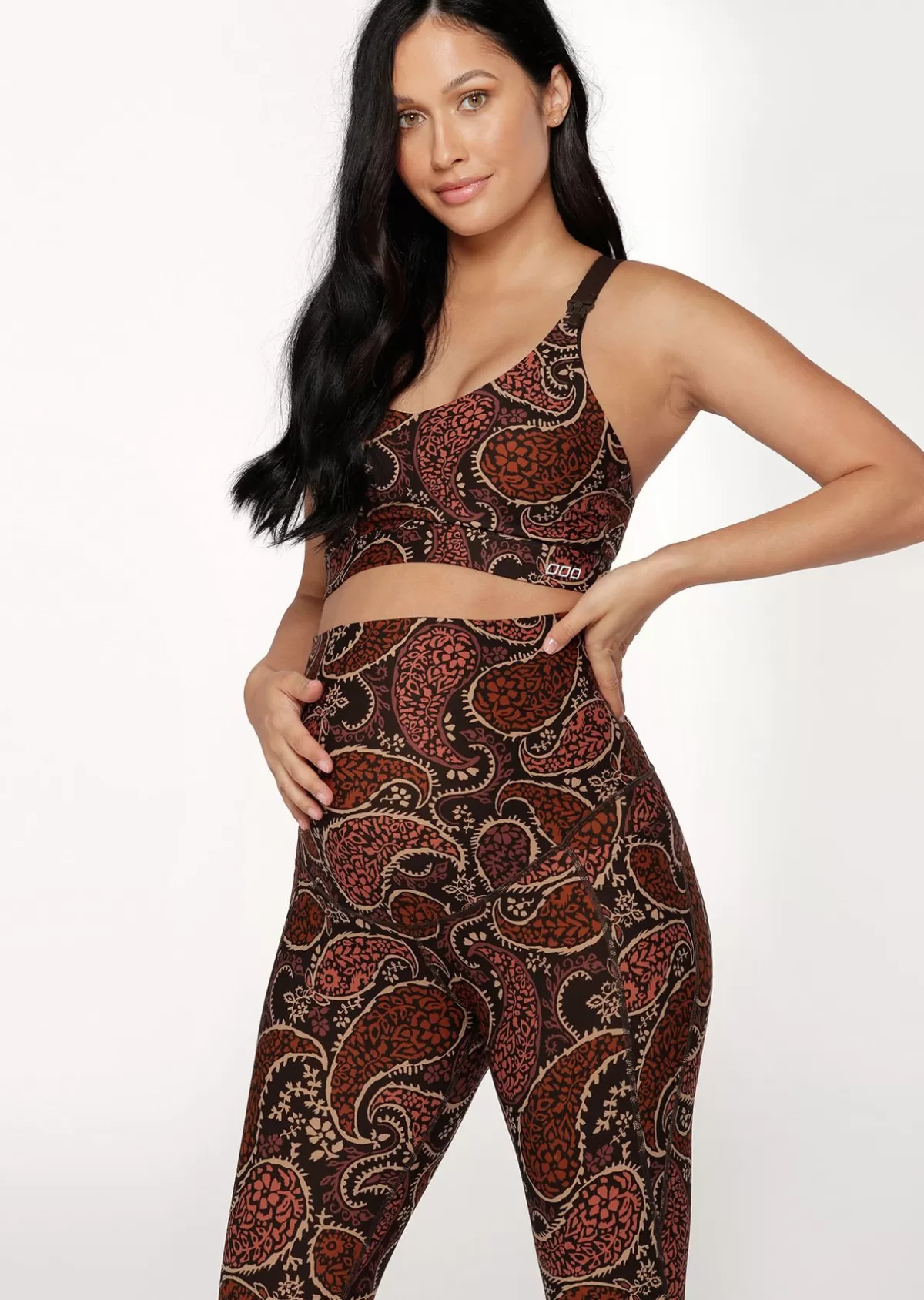 Lorna Jane Maternity*Boheme Racer Back Nursing Bra BohemePrint