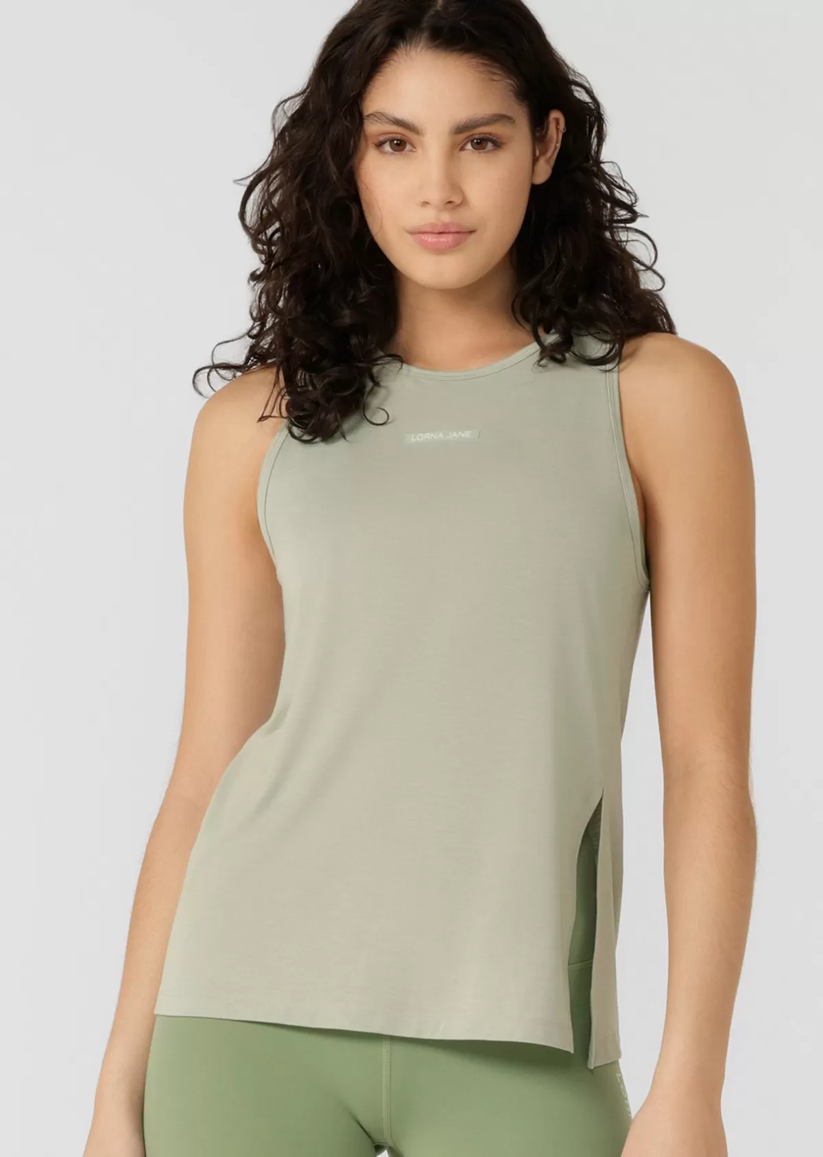 Lorna Jane Tanks*Breathwork Active Tank IcedMatcha