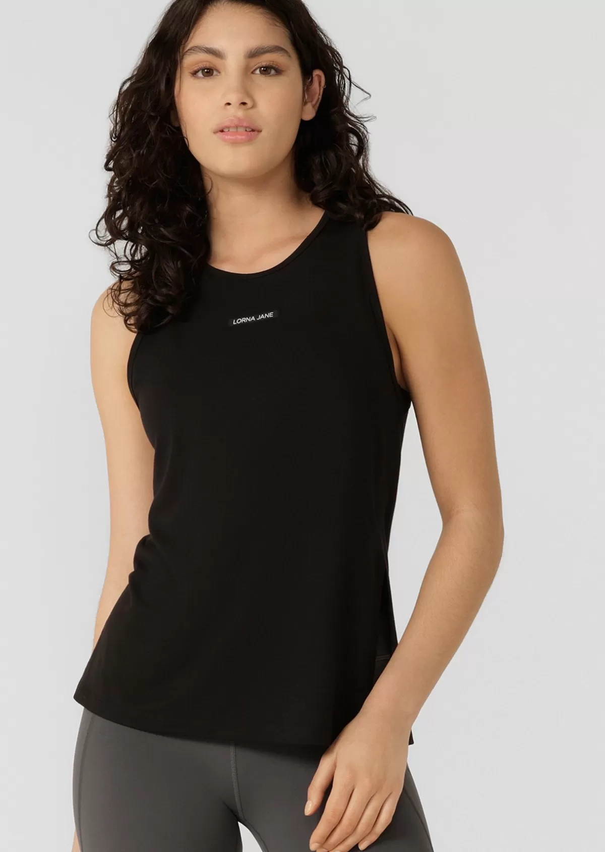 Lorna Jane Tanks*Breathwork Active Tank Black