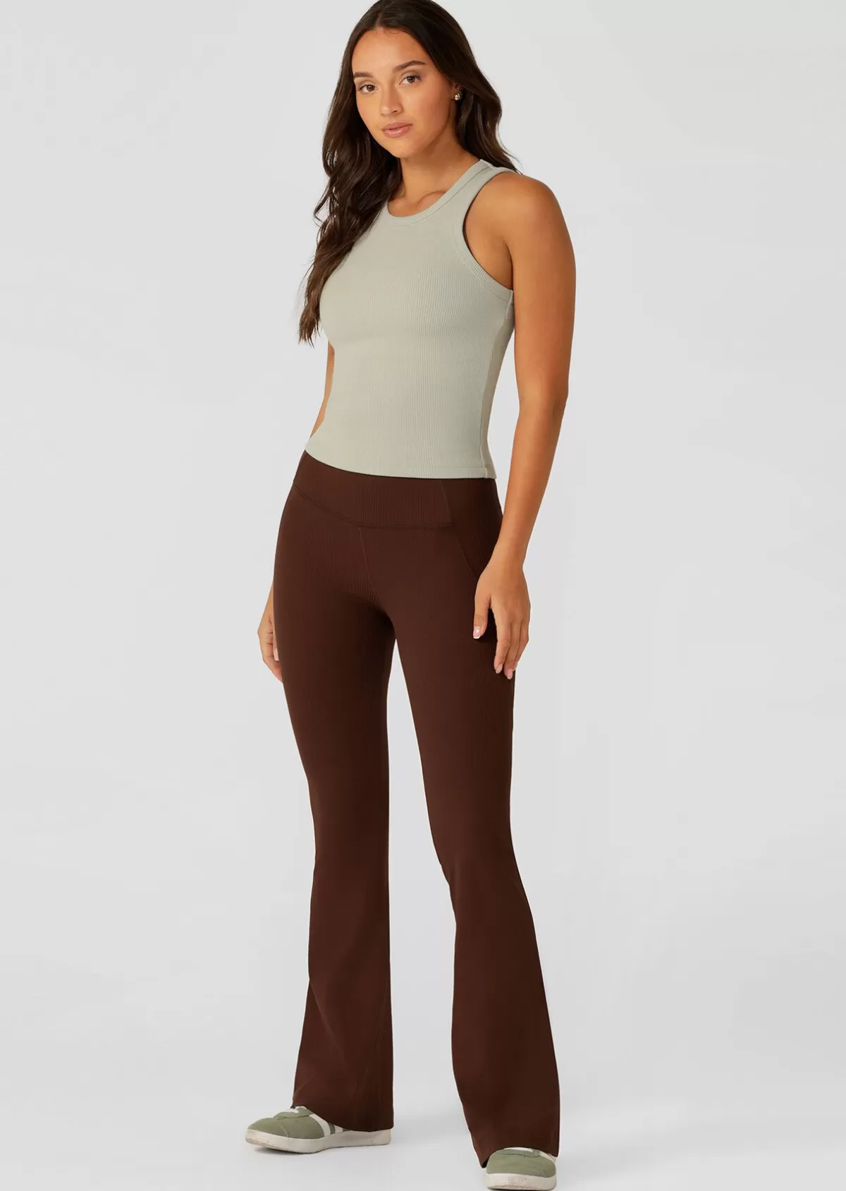 Lorna Jane Tanks*Daily Rib Tank IcedMatcha