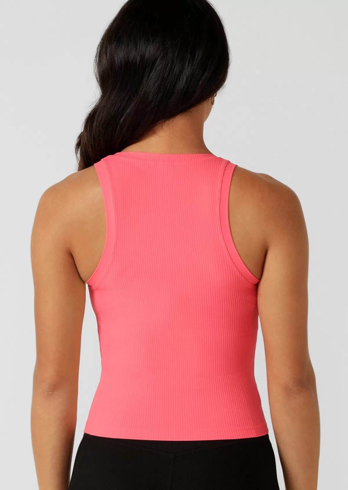 Lorna Jane Tanks*Dynamic Active Rib Tank Nectarine