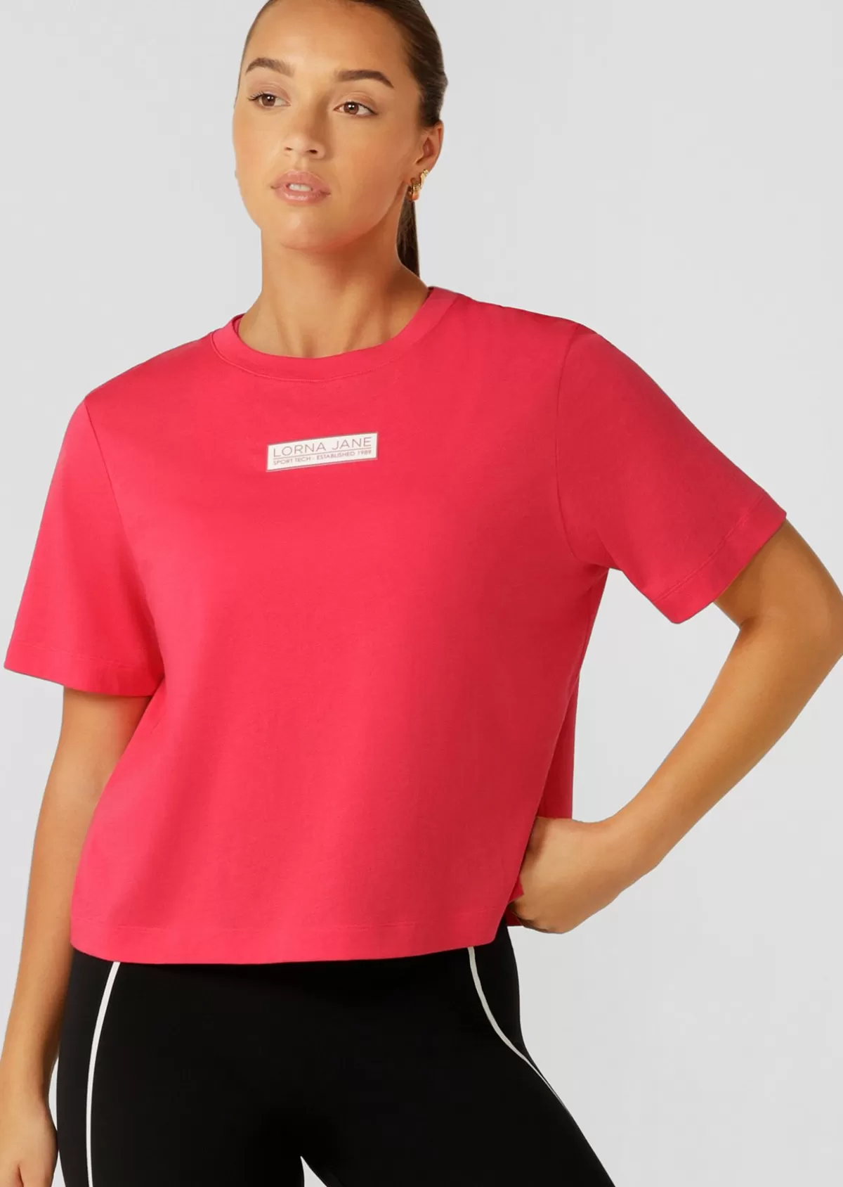 Lorna Jane Tops & Tees*Electric Energy Tee NeonRaspberry