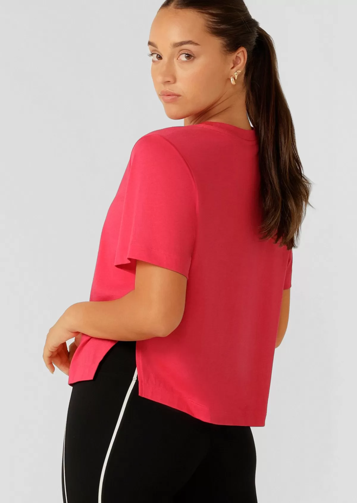 Lorna Jane Tops & Tees*Electric Energy Tee NeonRaspberry