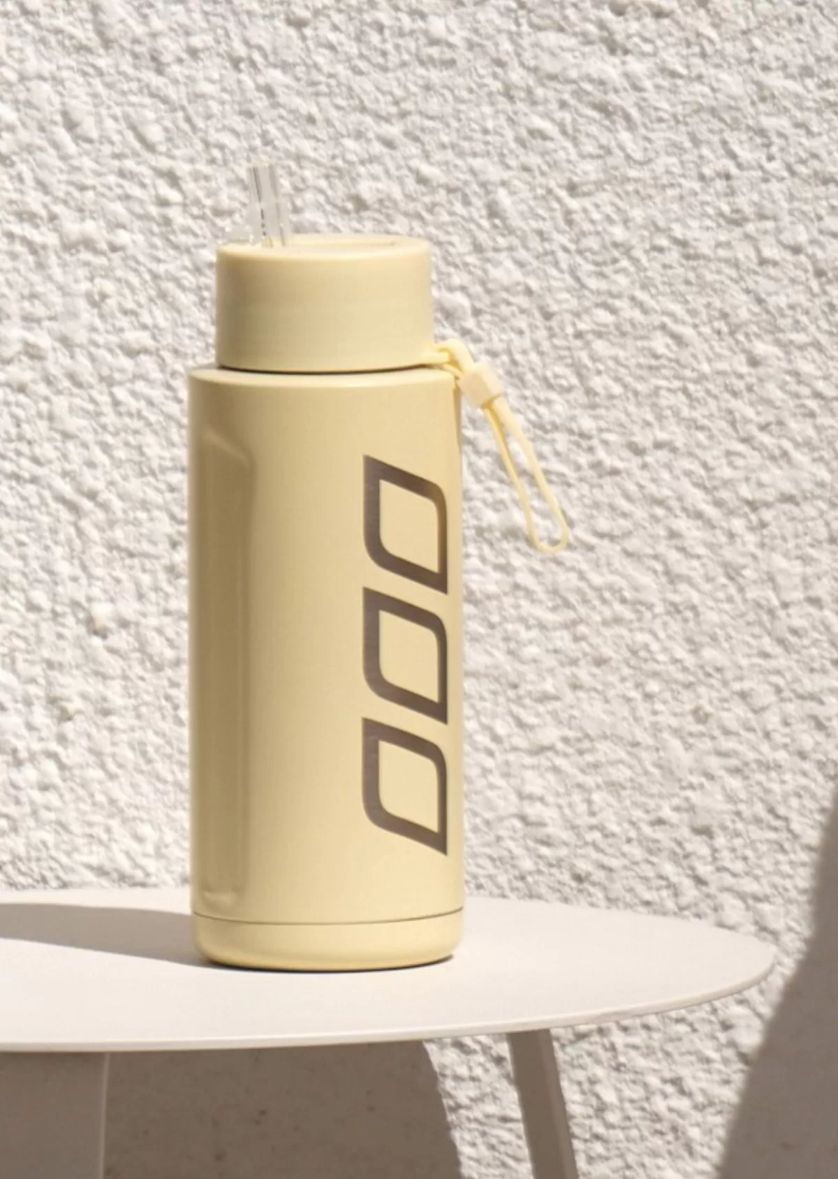 Lorna Jane Accessories*Essential Insulated Water Bottle LemonCream