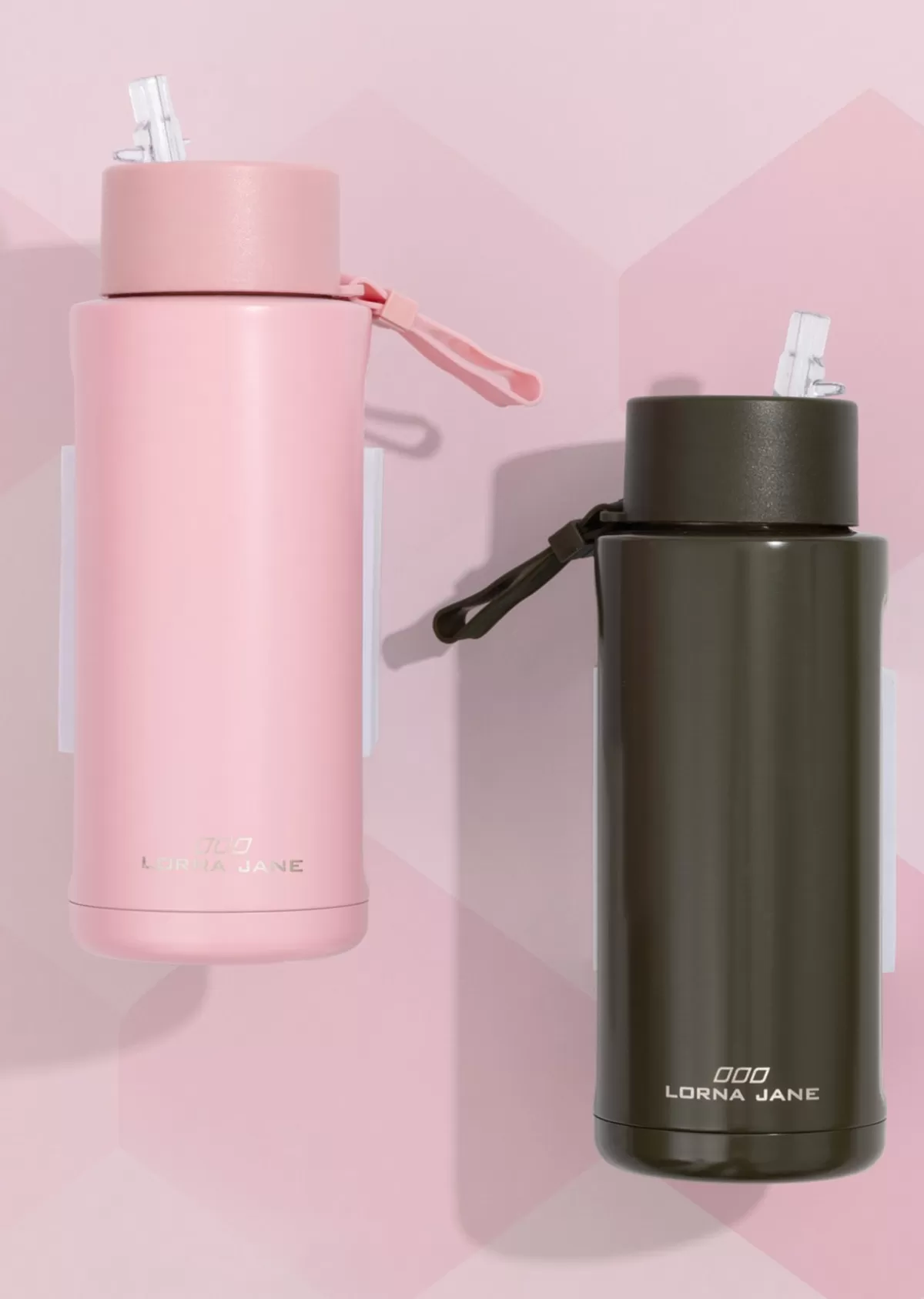 Lorna Jane Accessories*Essential Insulated Water Bottle LuxuryGreen