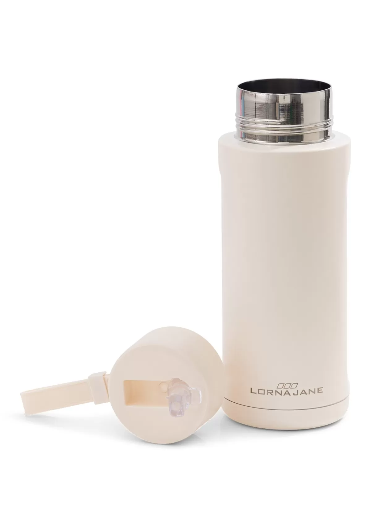 Lorna Jane Accessories*Essential Insulated Water Bottle Ivory