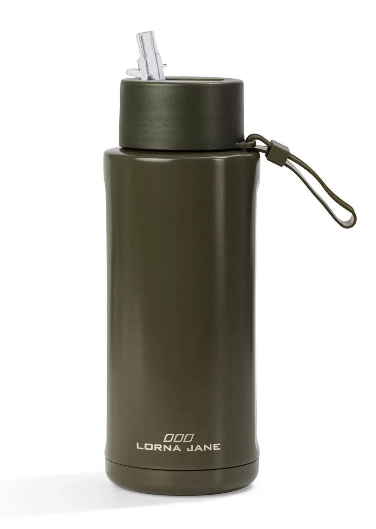 Lorna Jane Accessories*Essential Insulated Water Bottle LuxuryGreen