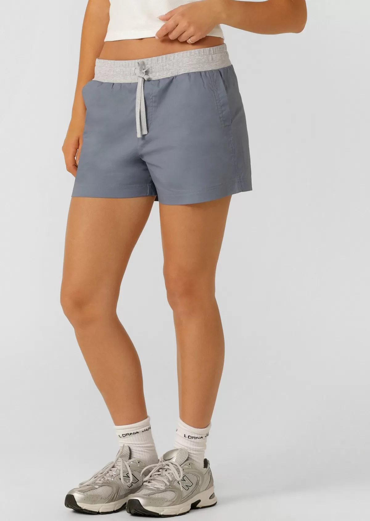 Lorna Jane Shorts*Flashdance Original Short PowderGrey