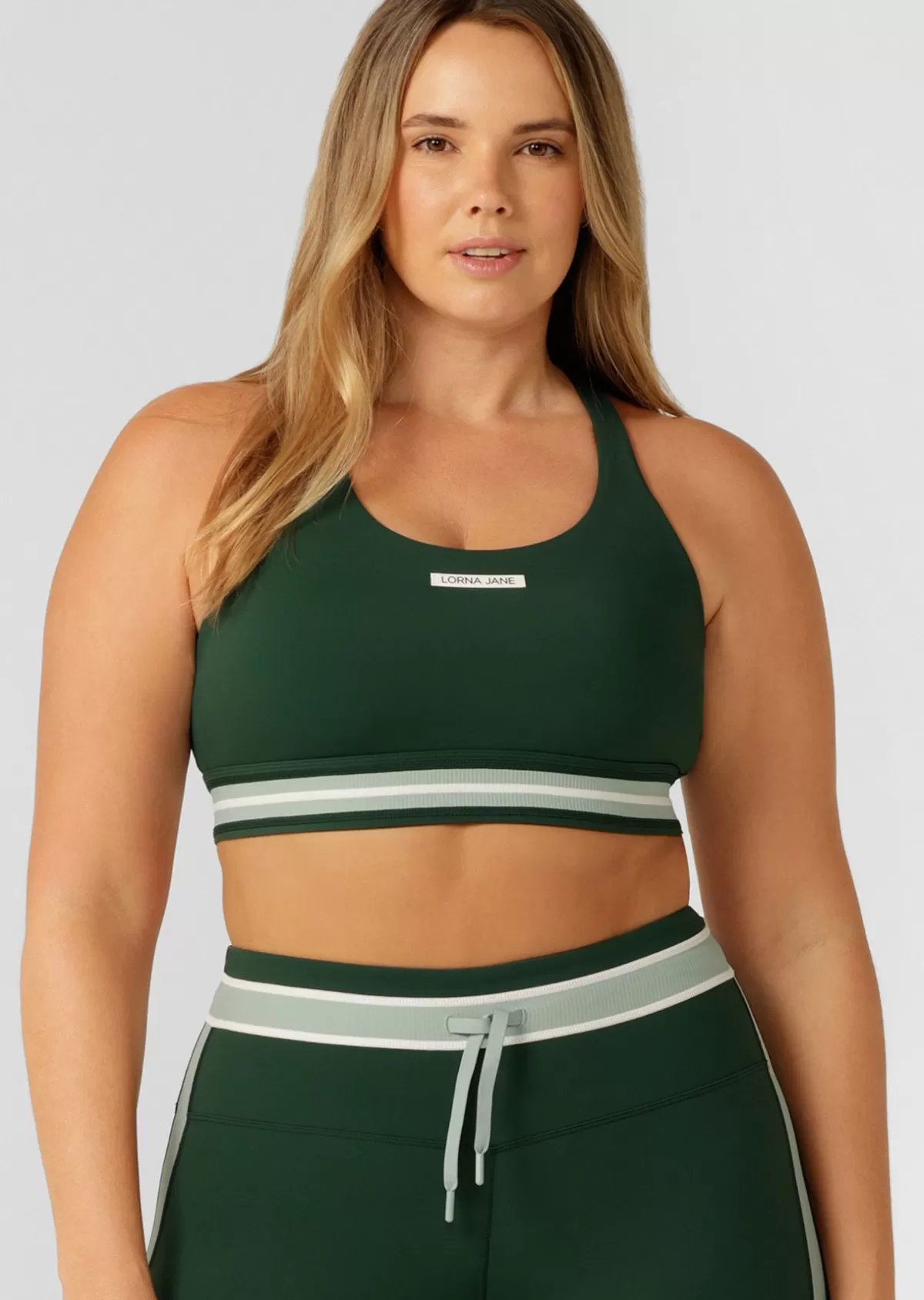 Lorna Jane Sports Bras*Freshman Sports Bra DarkGreen