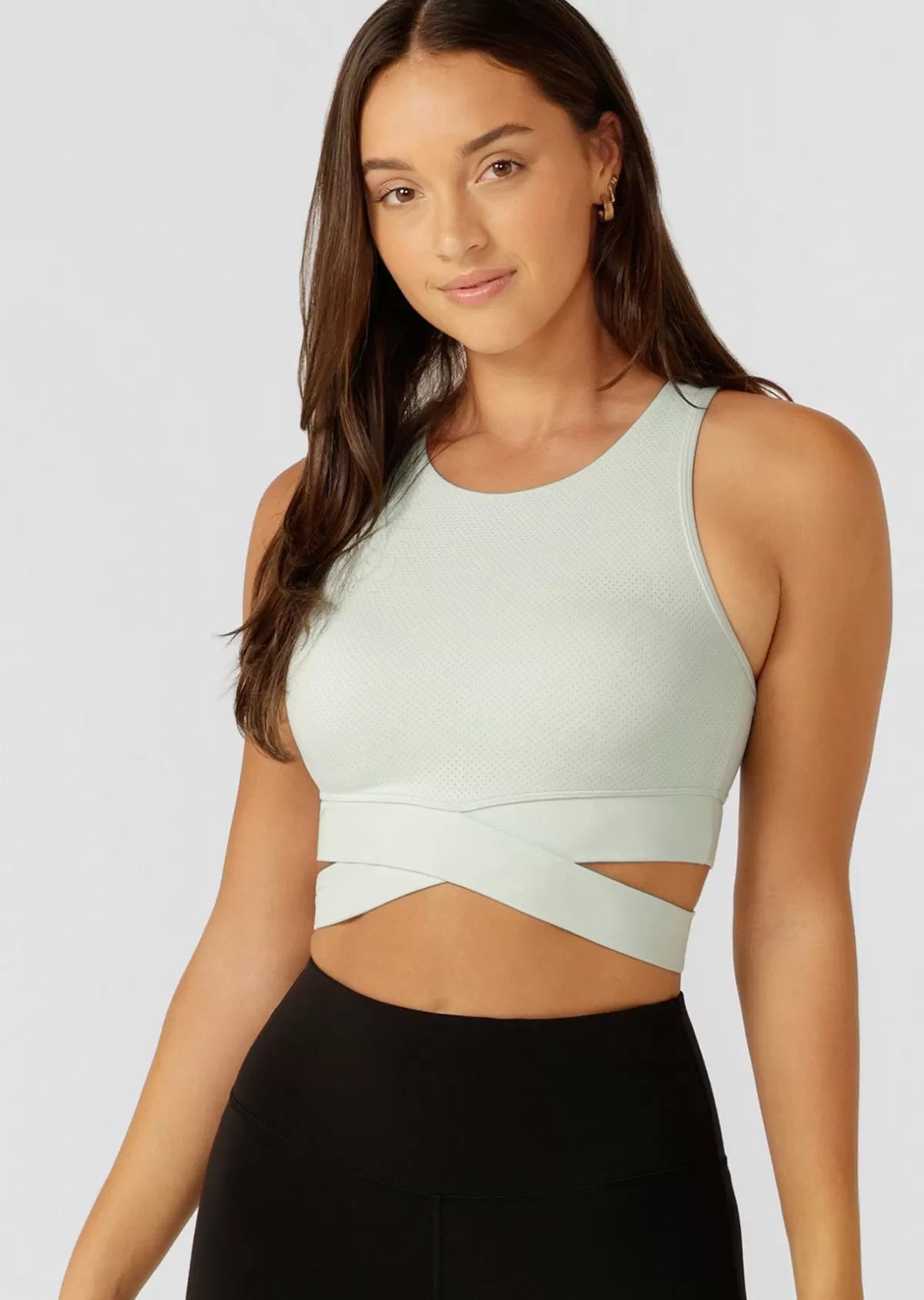 Lorna Jane Sports Bras*Get Fit Sports Bra DustyAqua