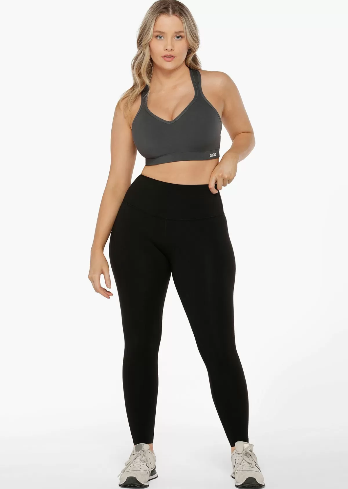 Lorna Jane Sports Bras*Hold And Mould Sports Bra Titanium