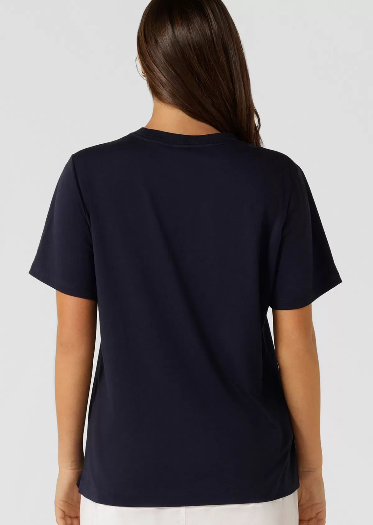 Lorna Jane Tops & Tees*Iconic Heritage Relaxed T-Shirt FrenchNavy