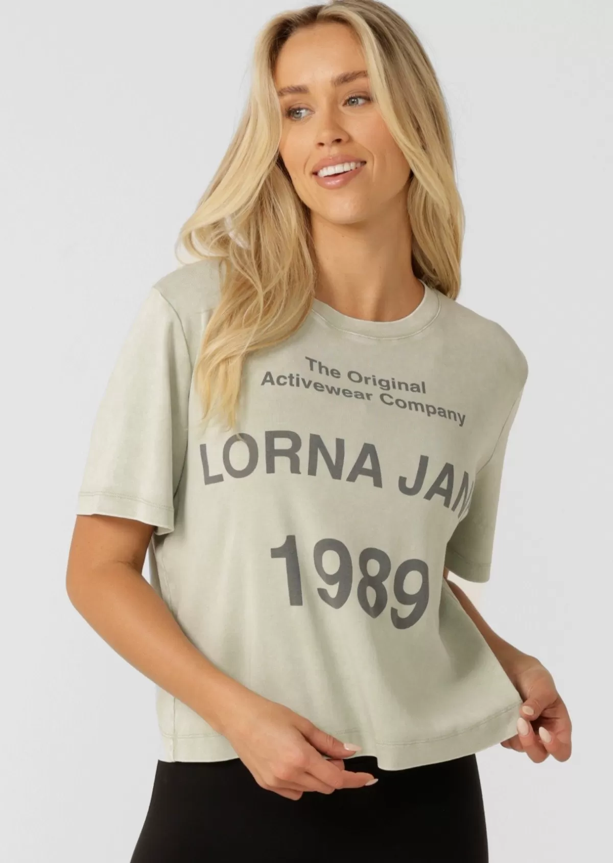 Lorna Jane Tops & Tees*Legacy T-Shirt WashedIcedMatcha