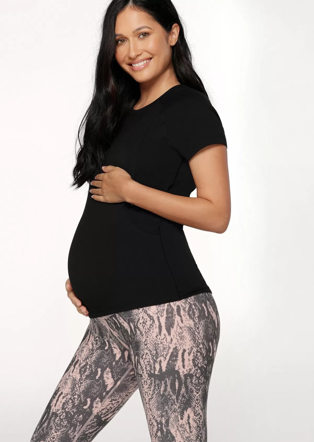 Lorna Jane Tops & Tees | Maternity*LJ Active Feeding Tee Black