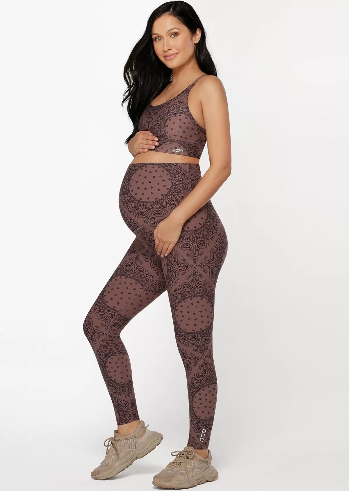 Lorna Jane Maternity*LJ Maternity Full Length Leggings BandanaPrint