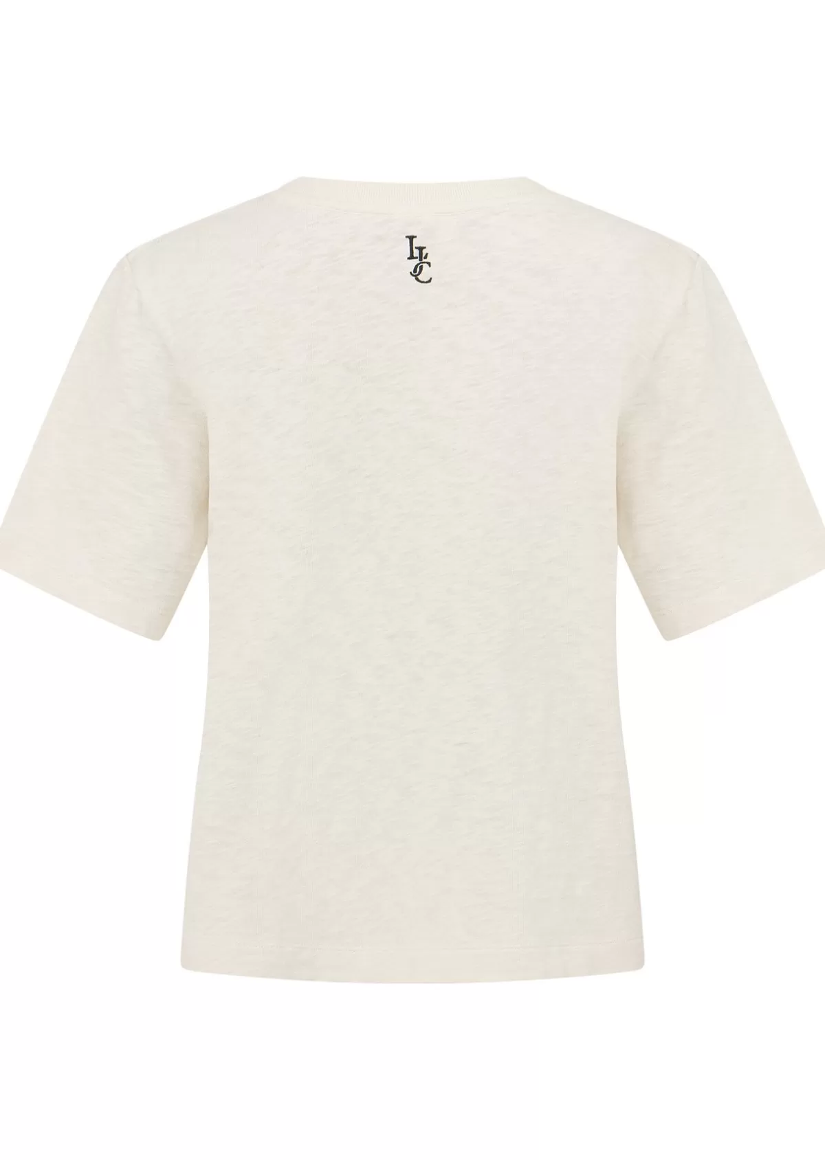 Lorna Jane Tops & Tees*LJC Heritage Textured T-Shirt Cream