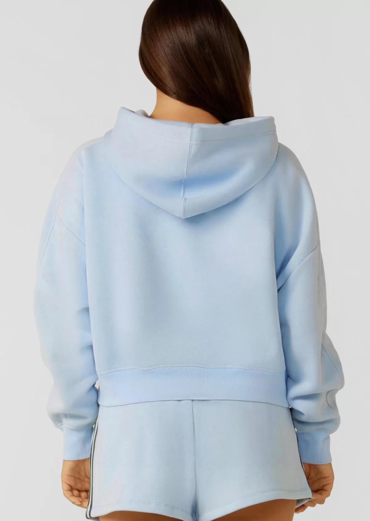 Lorna Jane Jackets, Hoodies And Sweats*Lotus Limited Edition Cropped Hoodie ToulouseBlue