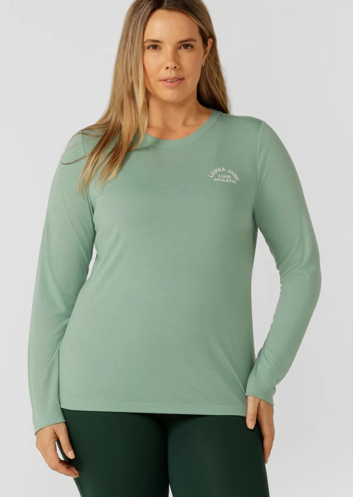 Lorna Jane Tops & Tees | Long Sleeve Tops*Lotus Limited Edition Long Sleeve Top GreenJuice