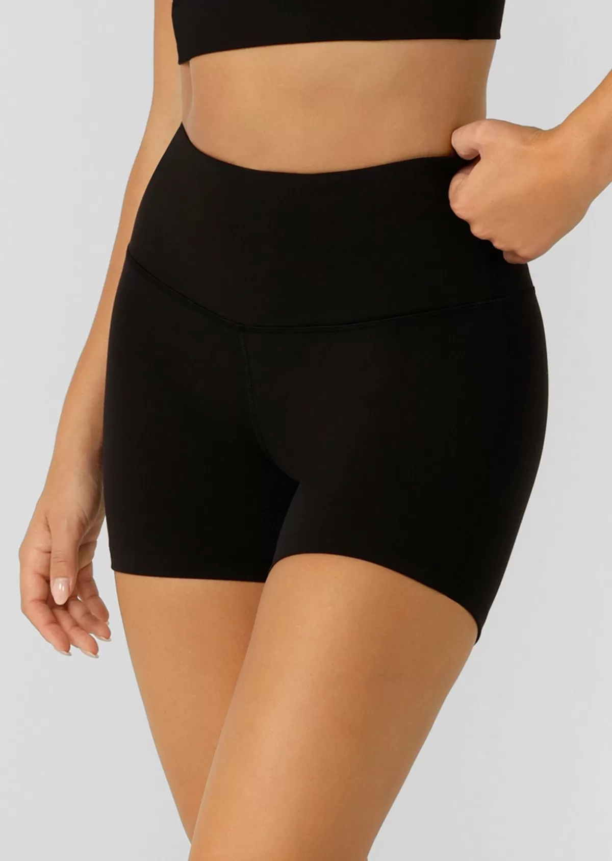 Lorna Jane Shorts | Bike Shorts*Lotus Limited Edition No Chafe 12cm Bike Shorts Black