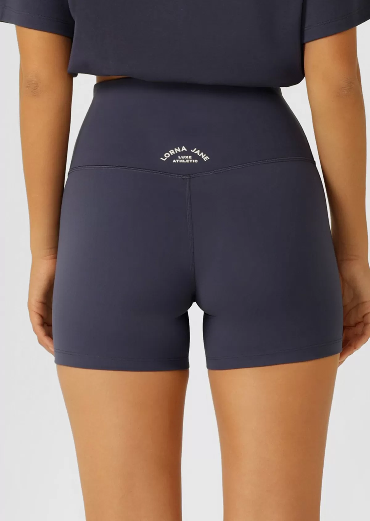 Lorna Jane Shorts | Bike Shorts*Lotus Limited Edition No Chafe 12cm Bike Shorts AshBlue