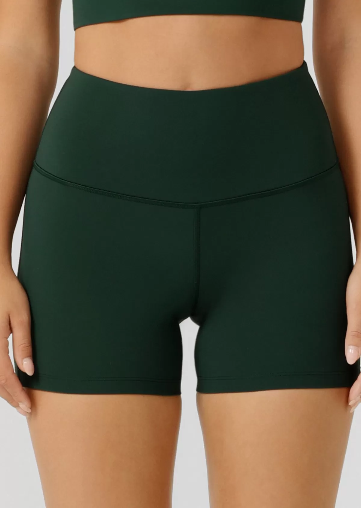 Lorna Jane Shorts | Bike Shorts*Lotus Limited Edition No Chafe 12cm Bike Shorts DarkGreen