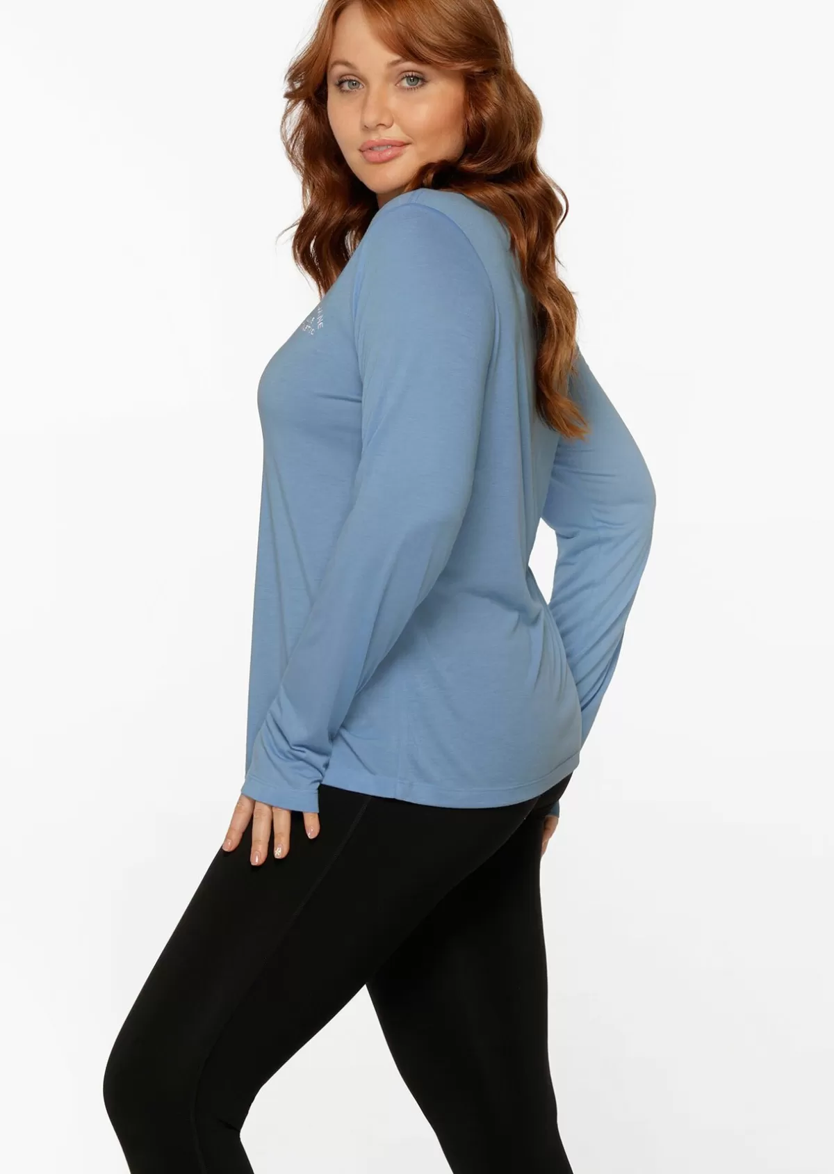 Lorna Jane Tops & Tees | Long Sleeve Tops*Lotus Long Sleeve Top Moontide