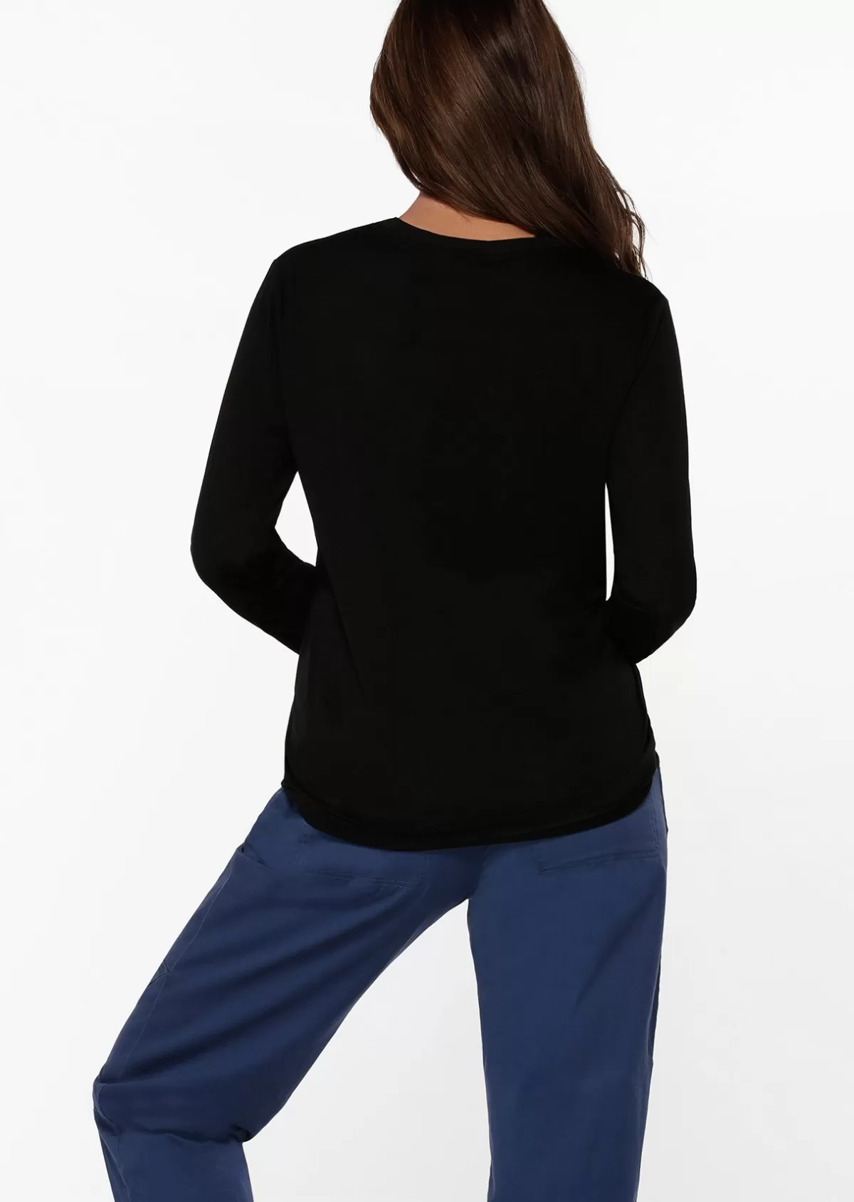 Lorna Jane Tops & Tees | Long Sleeve Tops*Lotus Long Sleeve Top Black