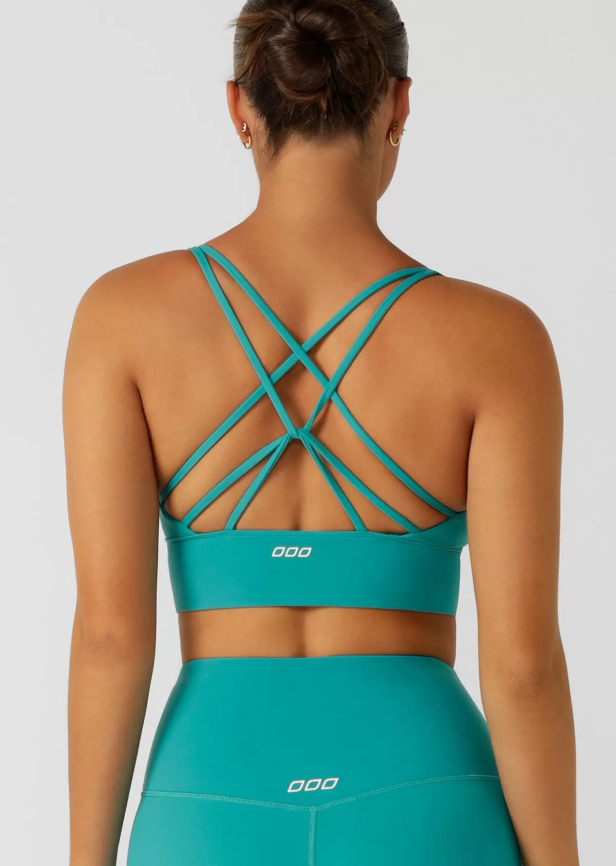 Lorna Jane Sports Bras*Lotus Longline Sports Bra Maui