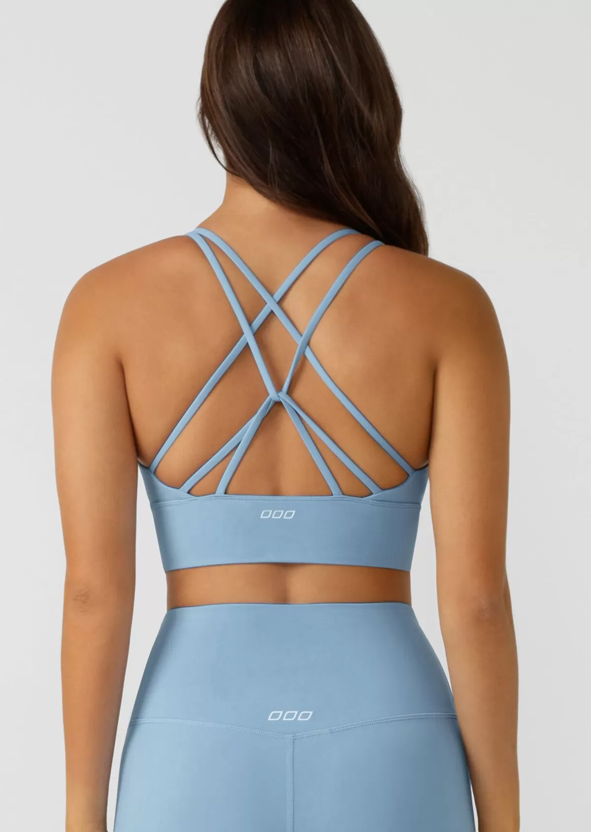 Lorna Jane Sports Bras*Lotus Longline Sports Bra Moontide