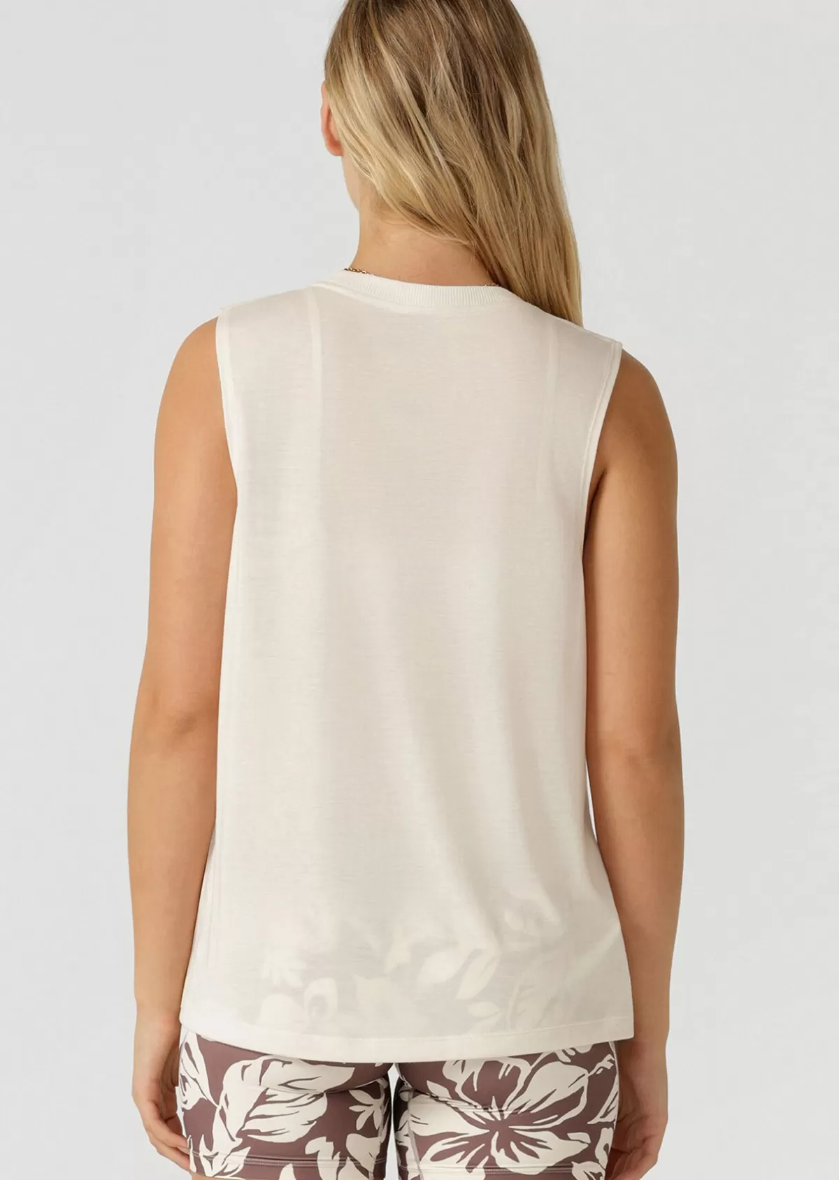 Lorna Jane Tanks | Muscle Tanks*Lotus Muscle Tank Cream