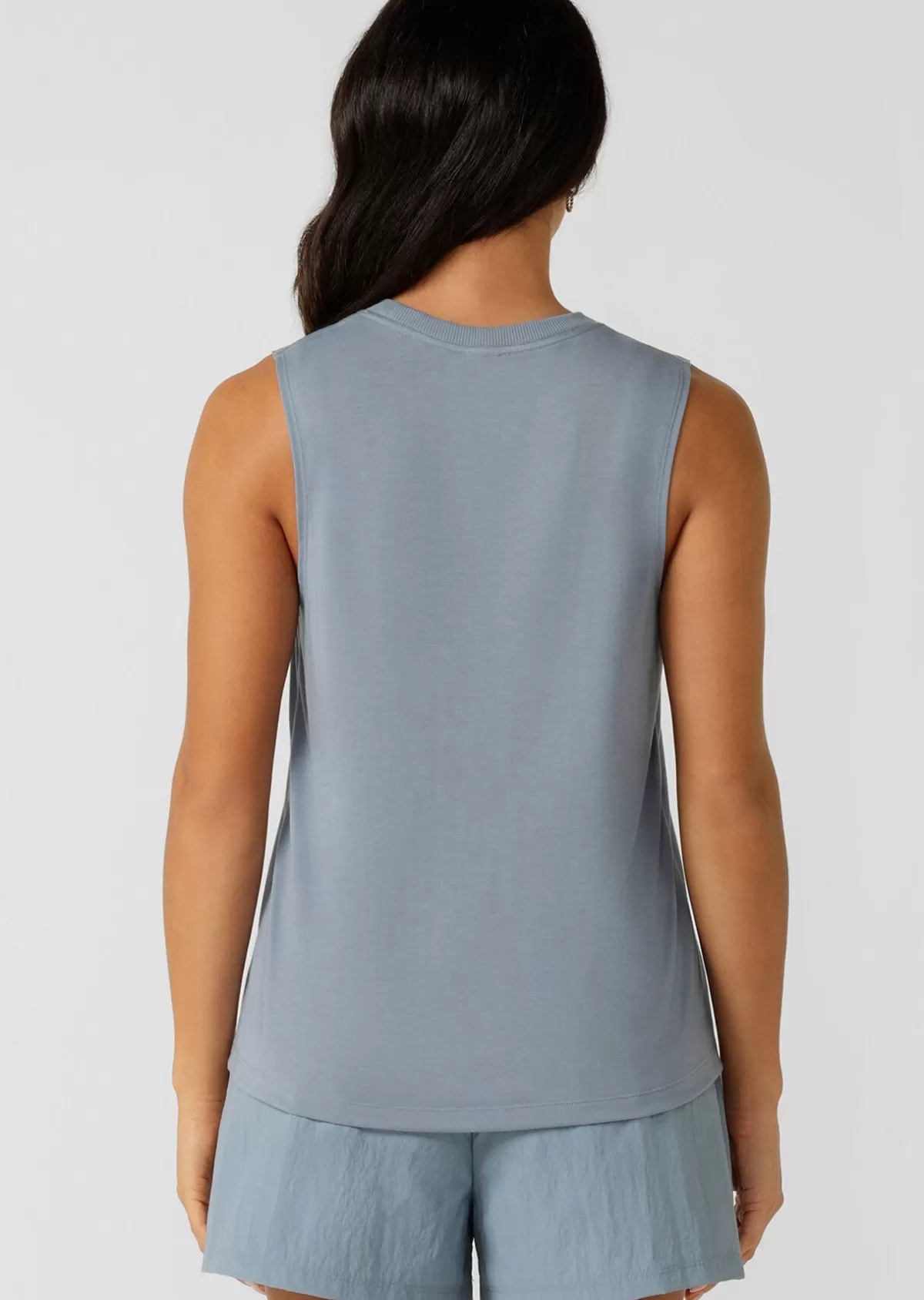 Lorna Jane Tanks | Muscle Tanks*Lotus Muscle Tank WashedOutBlue