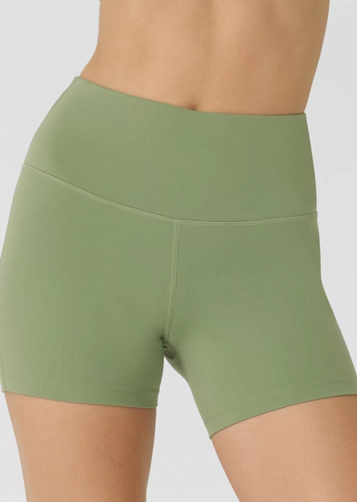 Lorna Jane Shorts | Bike Shorts*Lotus No Chafe Phone Pocket 12cm Bike Shorts GreenGoodness