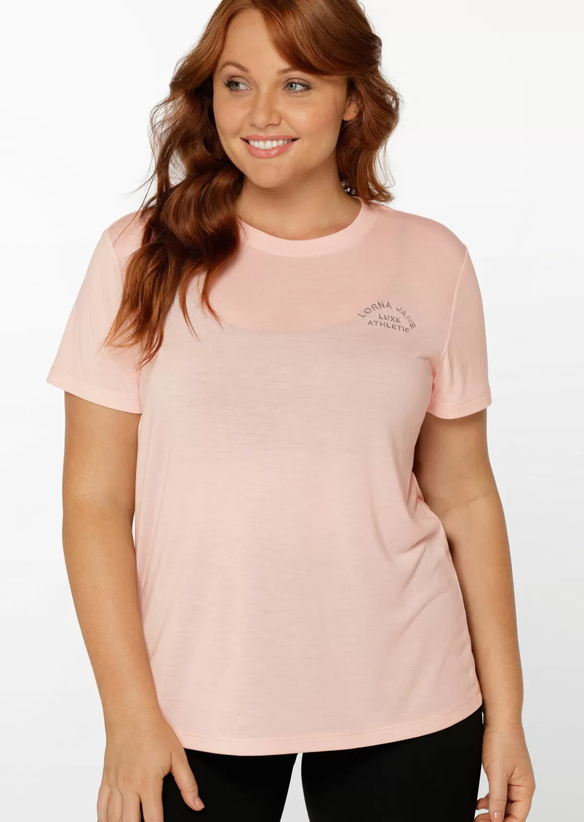 Lorna Jane Tops & Tees*Lotus T-Shirt BlushedPink