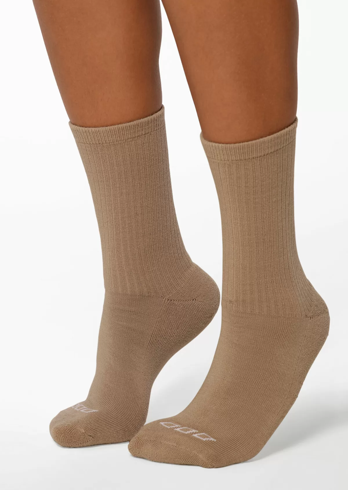 Lorna Jane Thermal | Accessories*Merino Wool Blend Quarter Crew Sock DarkOffWhite