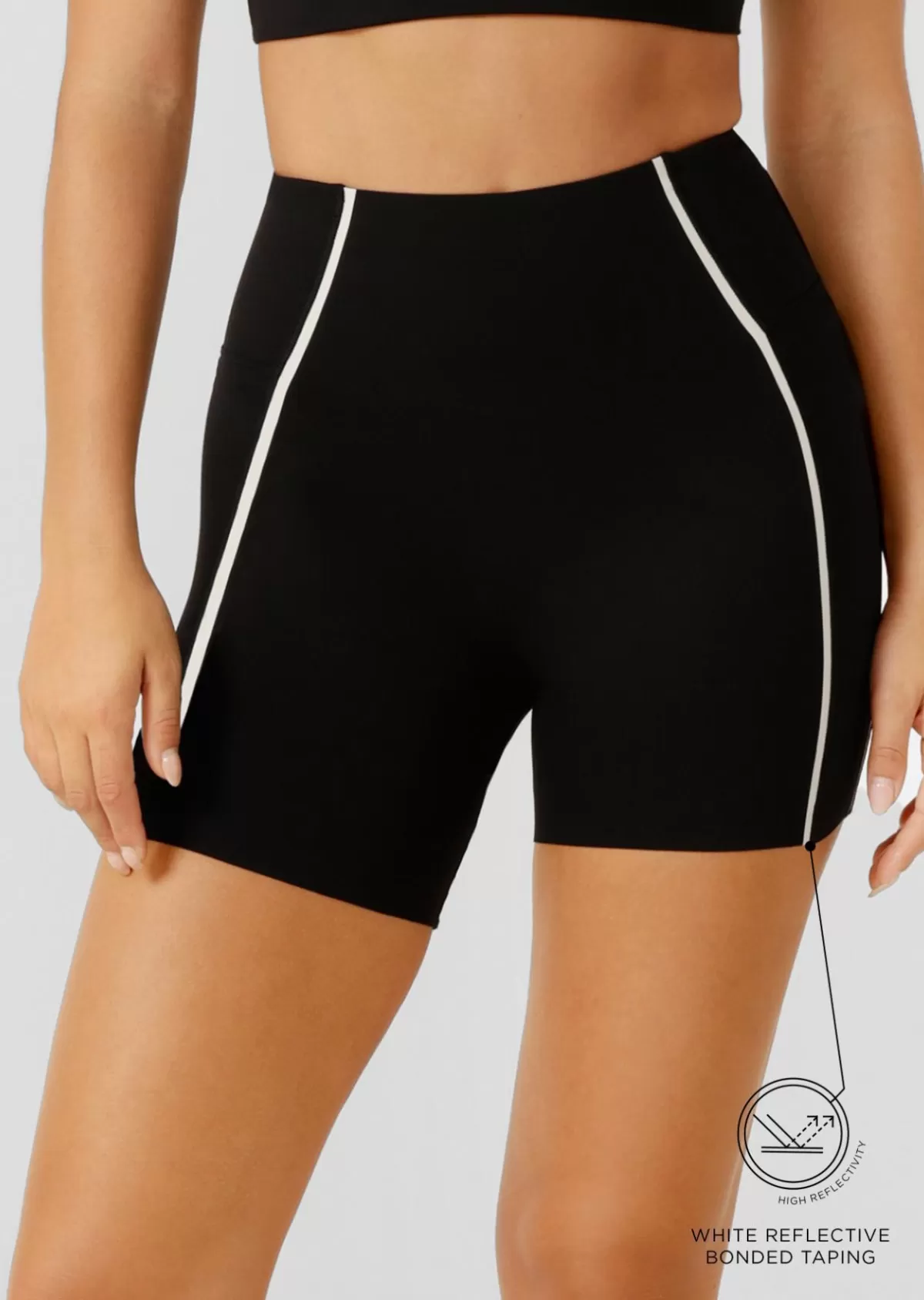 Lorna Jane Shorts | Bike Shorts*Night Runner 16cm Bike Short Black