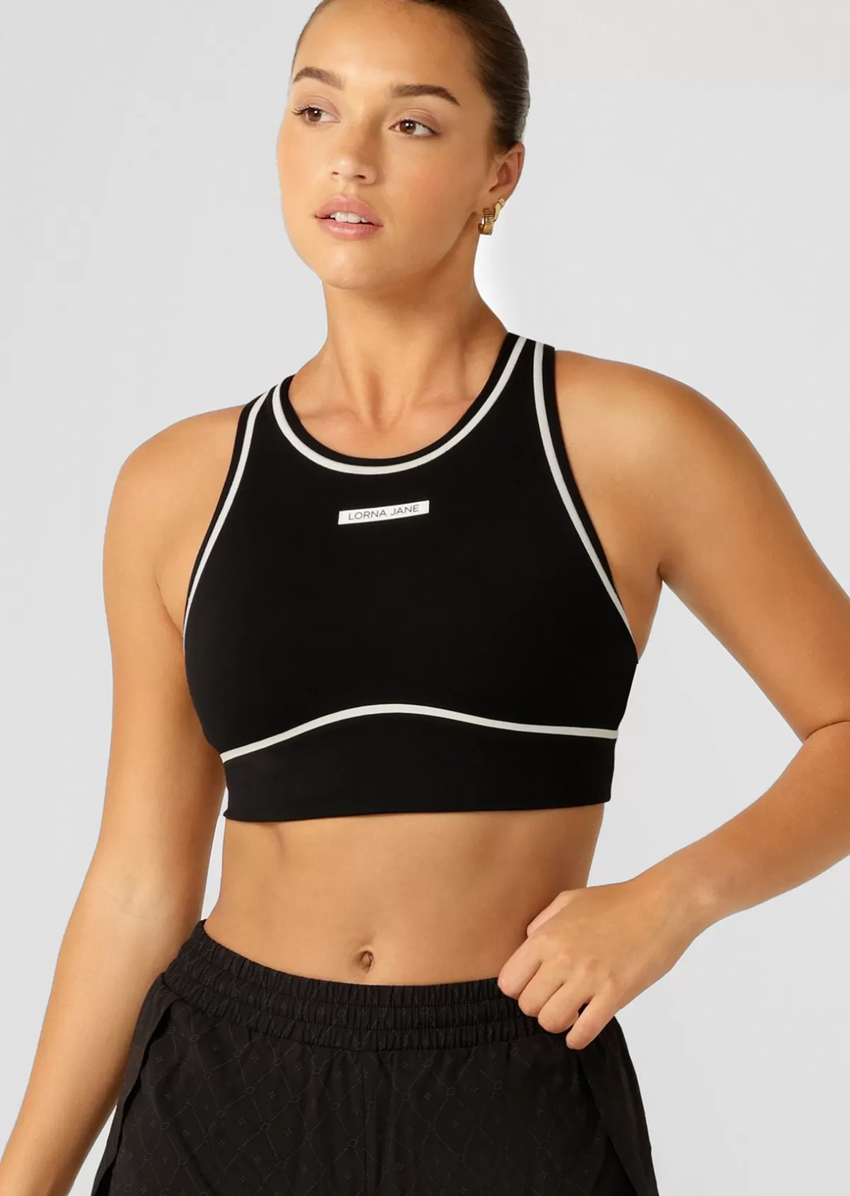 Lorna Jane Sports Bras*Night Runner Sports Bra Black