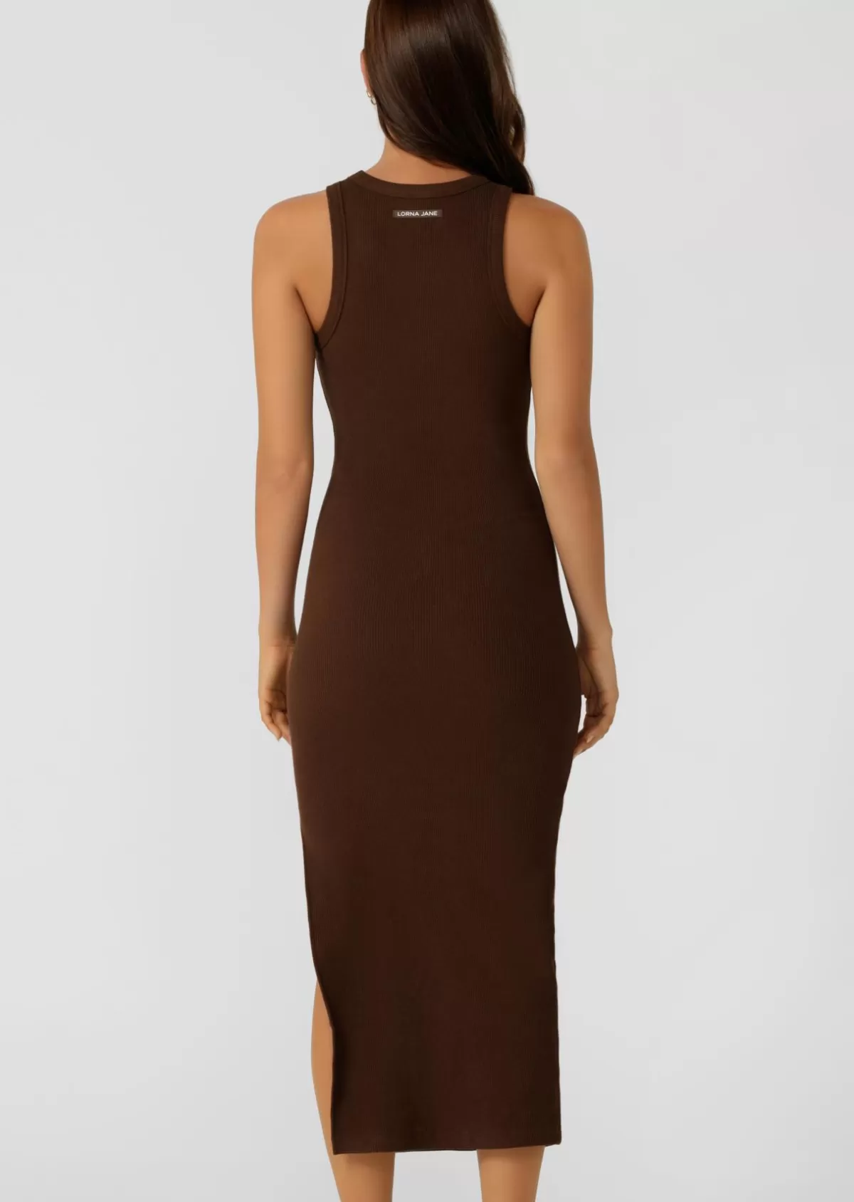 Lorna Jane Dresses & Skirts*On The Move Maxi Dress Espresso