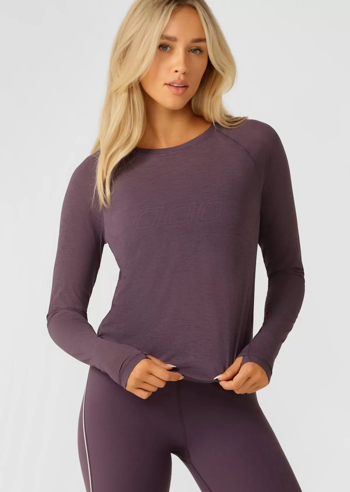 Lorna Jane Tops & Tees | Long Sleeve Tops*On The Run Long Sleeve Top MidnightPlum