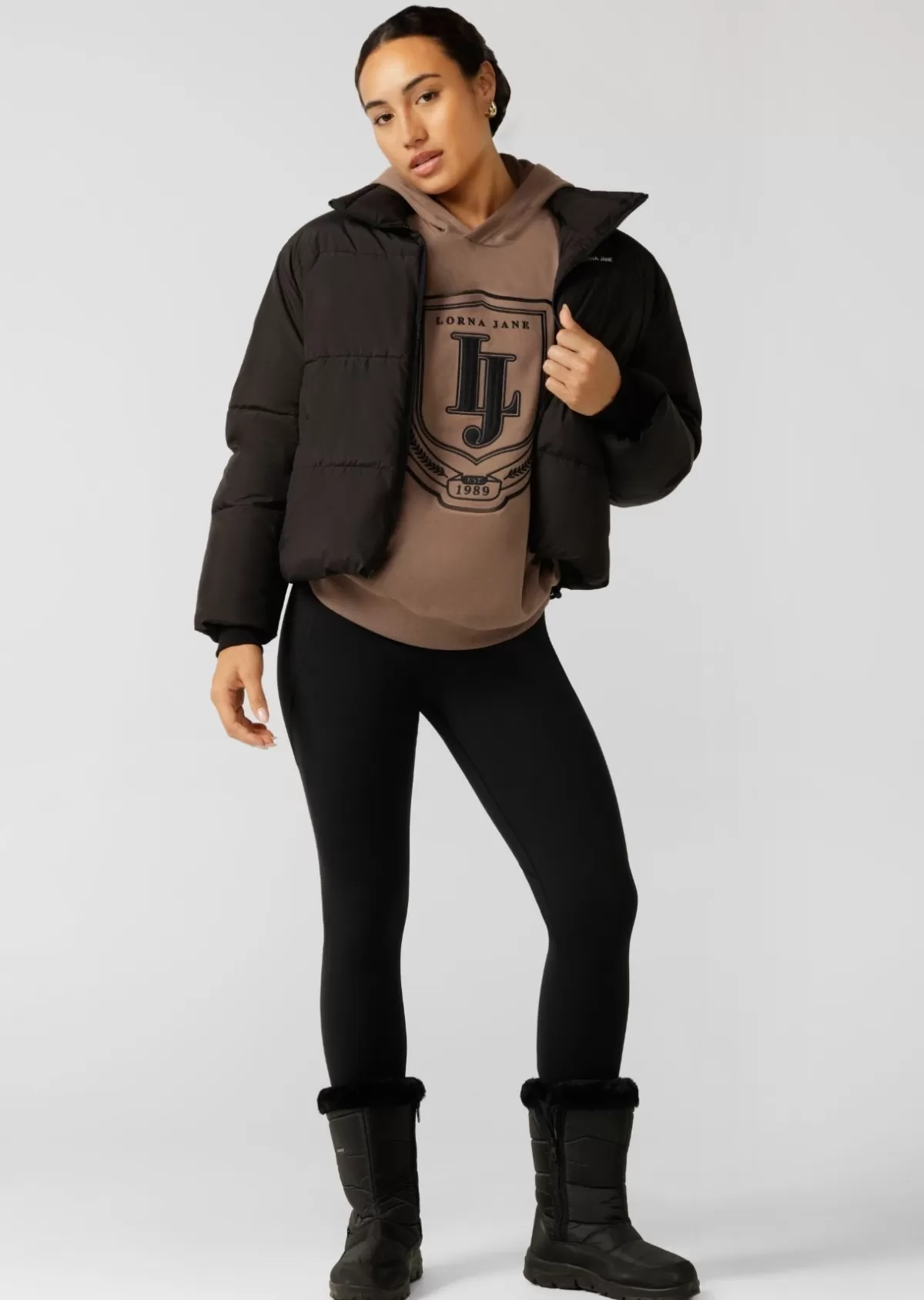 Lorna Jane Jackets, Hoodies And Sweats*Oversized Hoodie Cedar