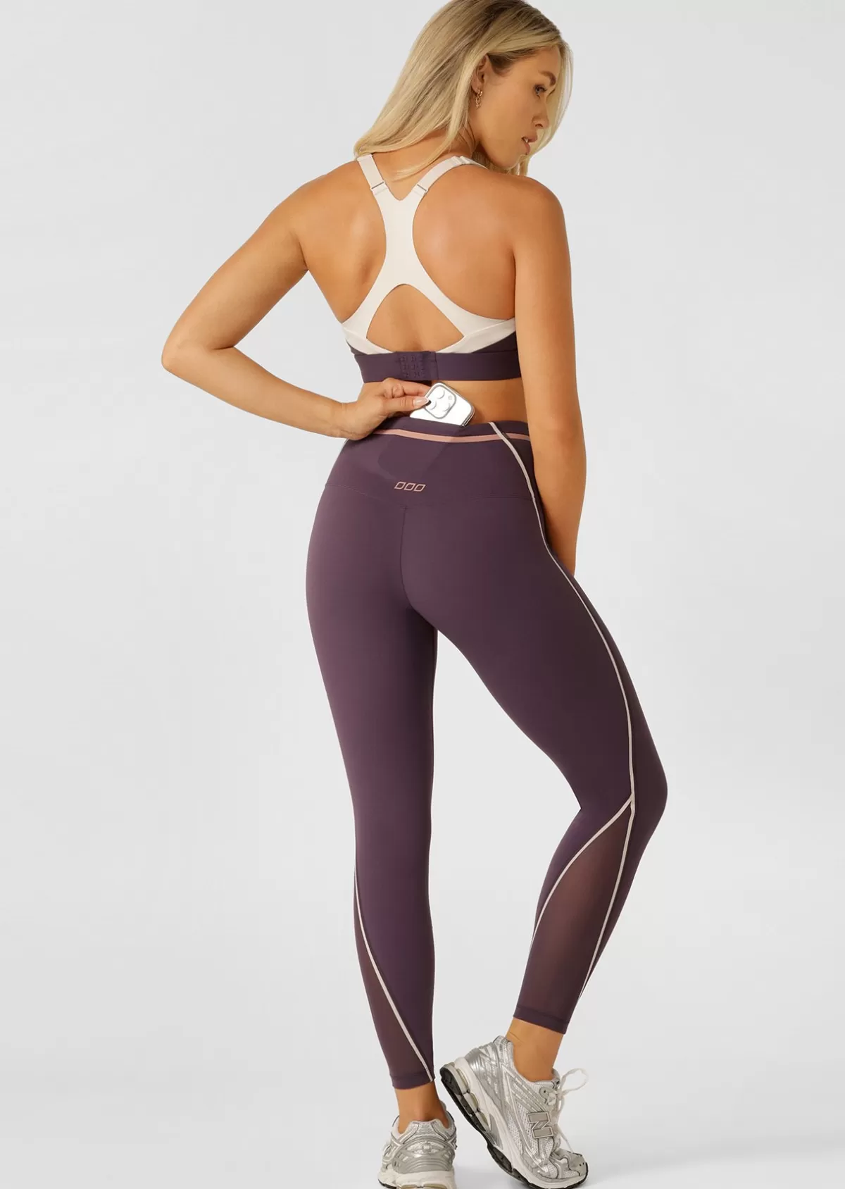 Lorna Jane Tights And Leggings*Podium Ankle Biter Leggings MidnightPlum