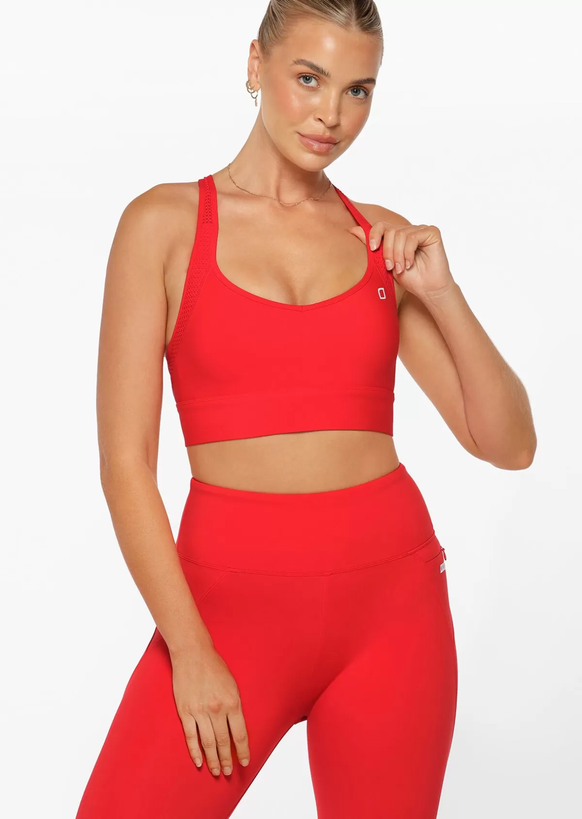 Lorna Jane Sports Bras*Possibility Sports Bra ChineseRed