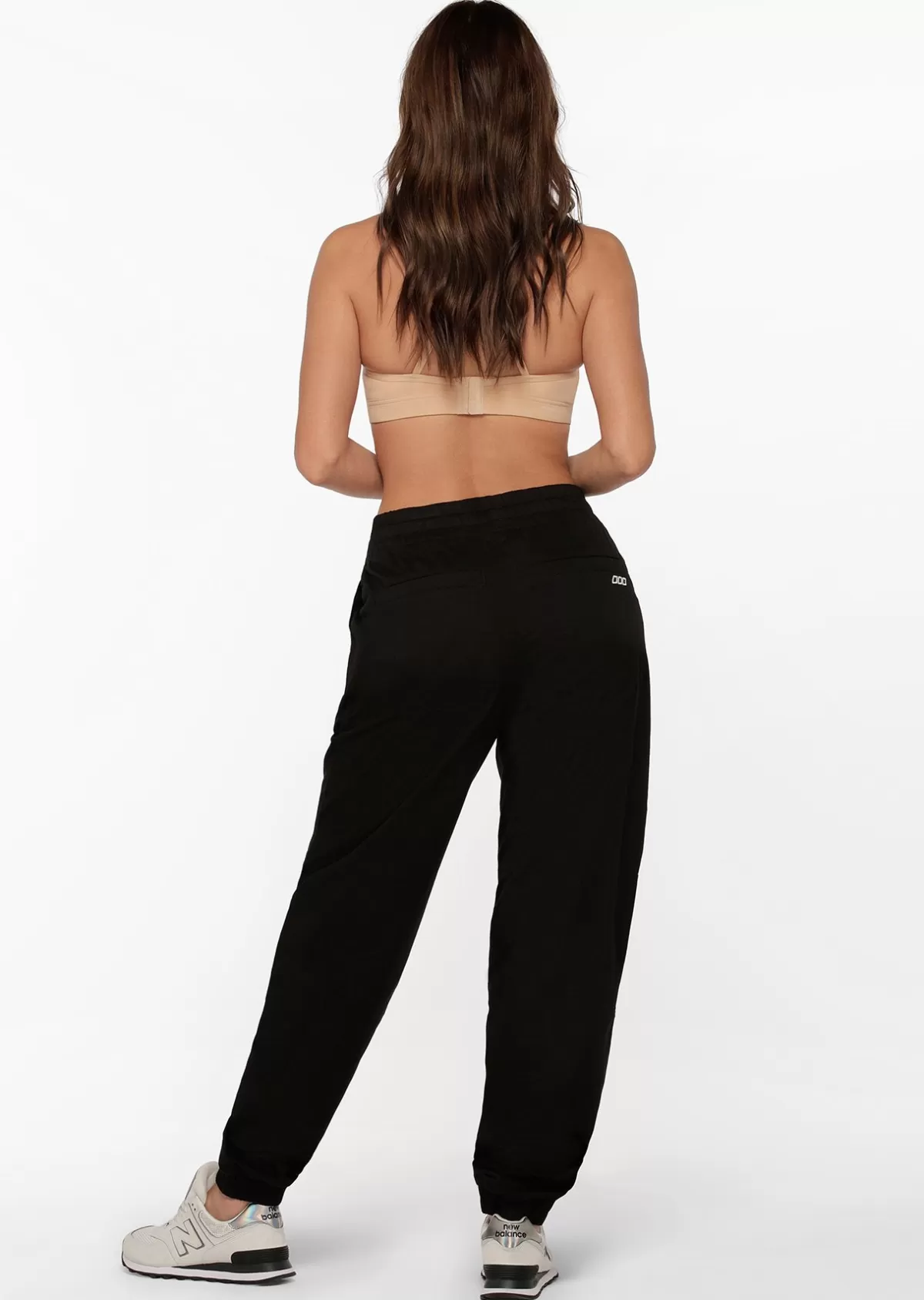 Lorna Jane Pants*Relaxed Flashy Full Length Pant Black